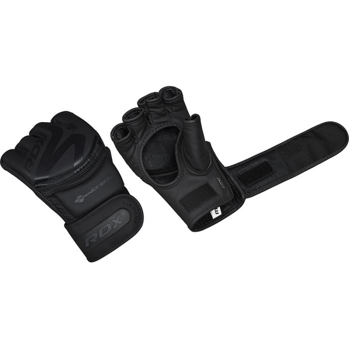RDX F15 MMA-Handschuhe - Mattschwarz