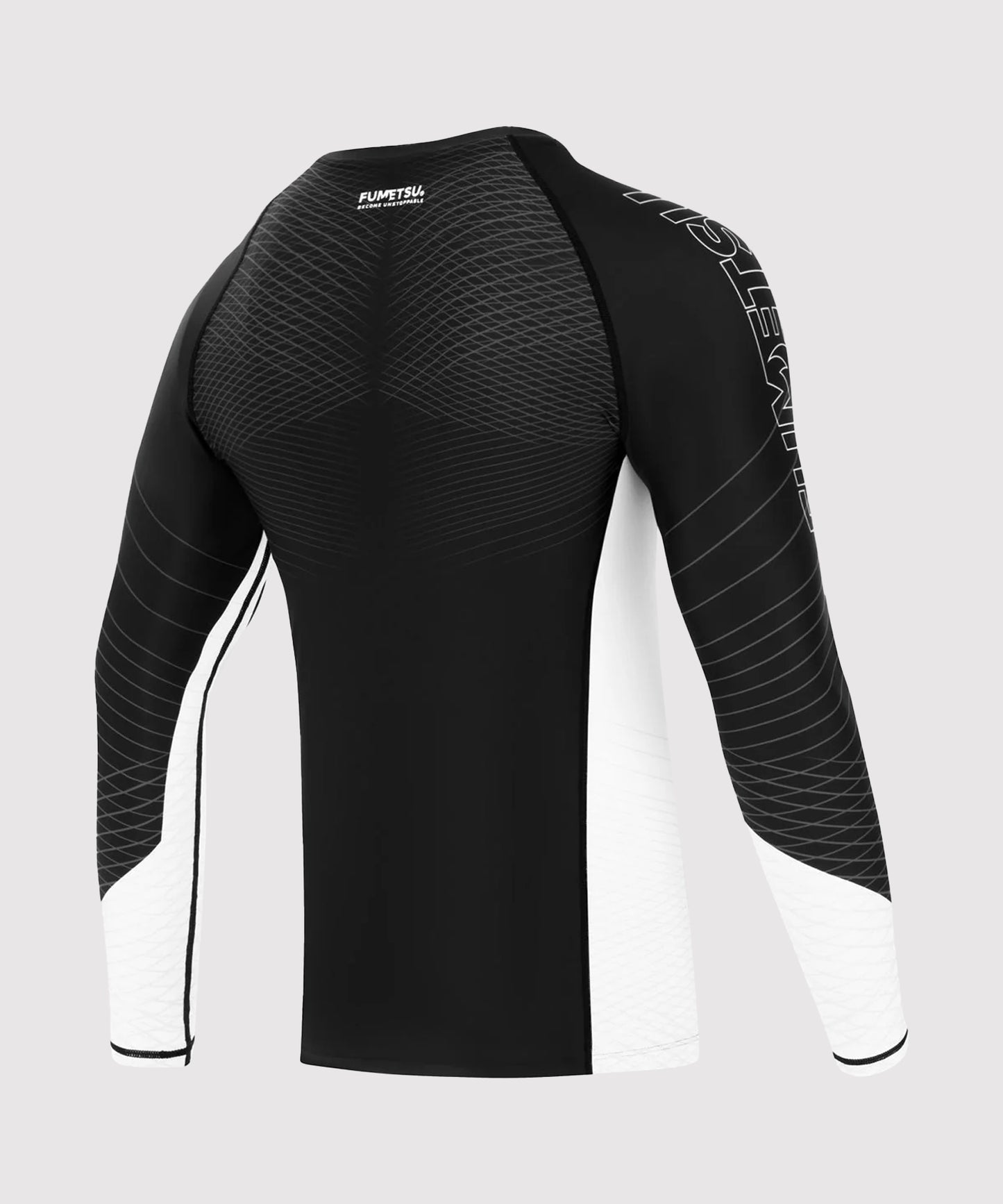 Fumetsu Competitor Mk2 Rashguard de Manga Larga - Negro/Blanco