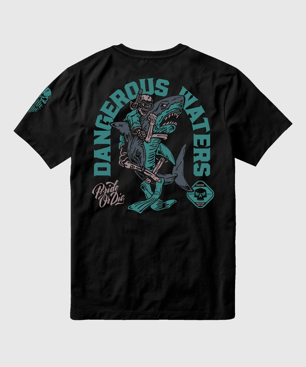 Pride Or Die Dangerous Waters Trainings-T-Shirt - Schwarz