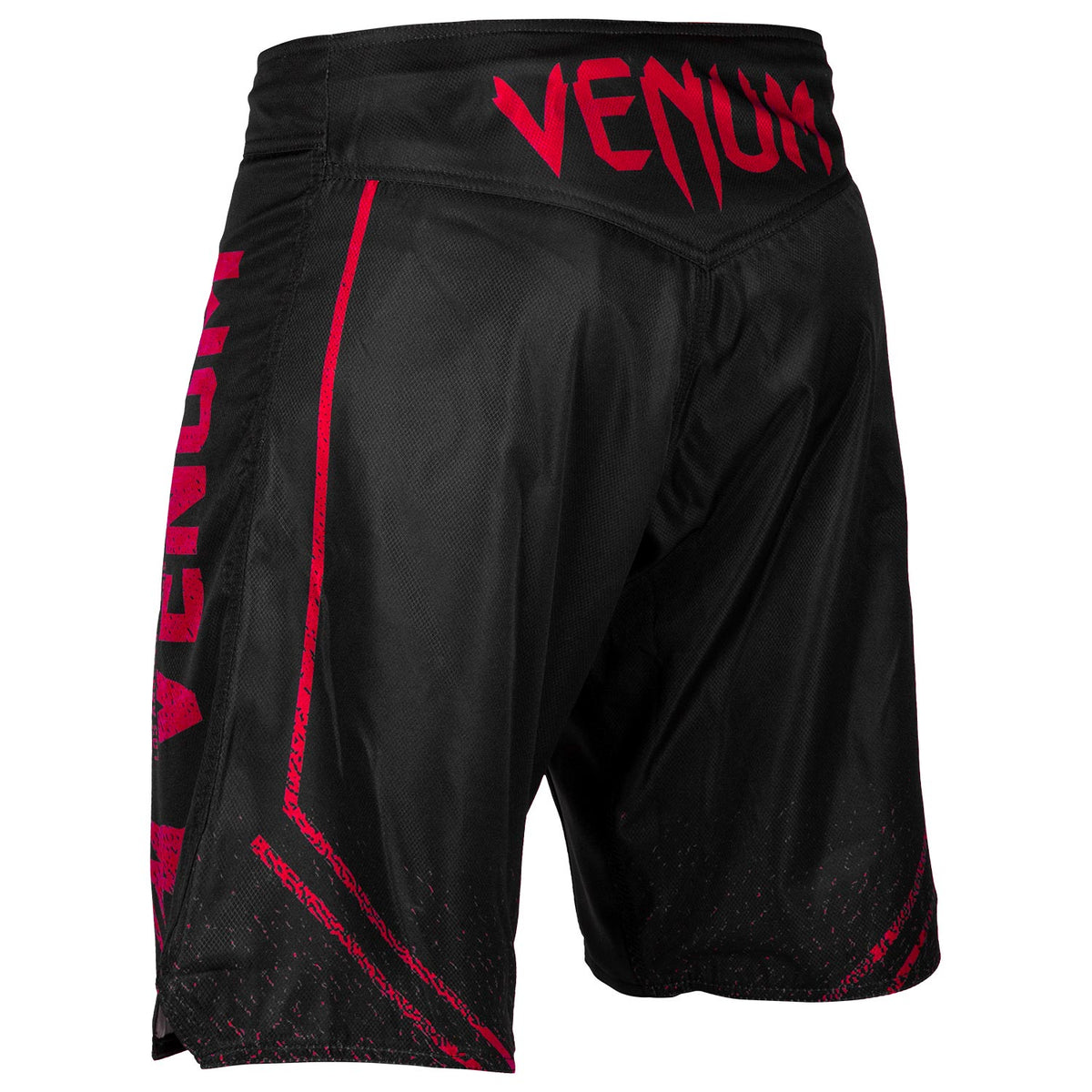 Fightshort Venum Signature - Noir/Rouge
