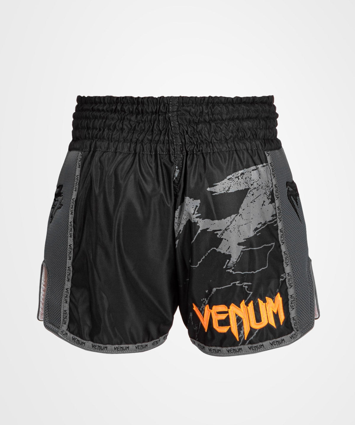 Short de Muay Thai Venum S47 - Noir/Orange