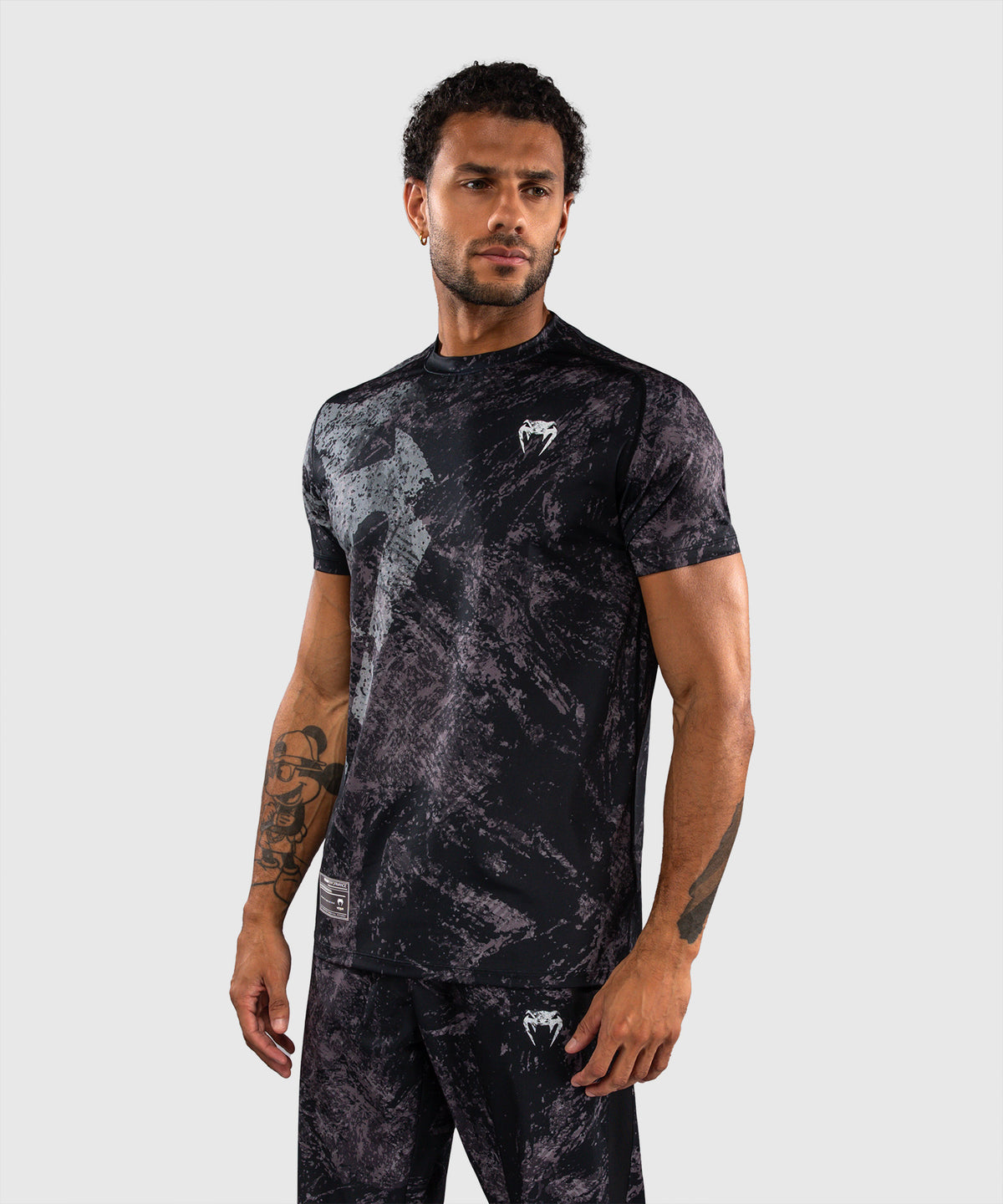 Venum Rage & Workout T-shirt Dry Tech - Nero/Grigio