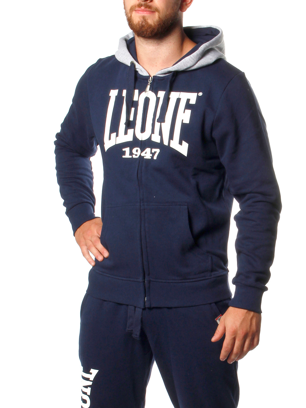 Leone Sudadera con Cremallera
