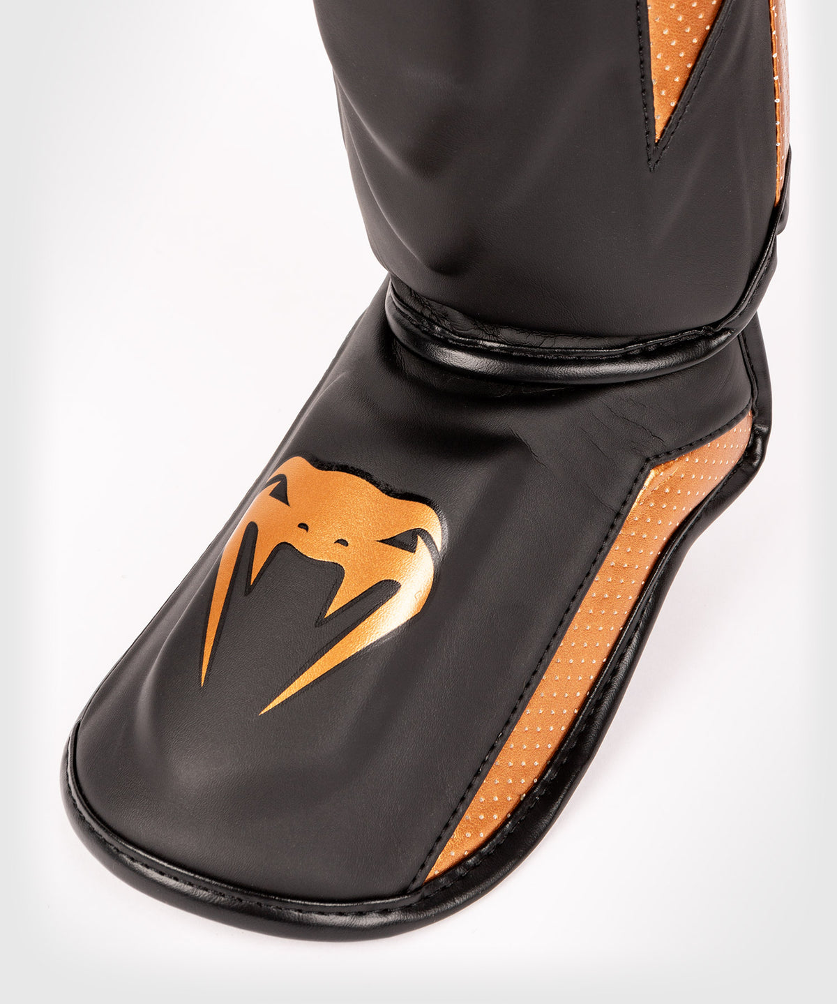 Venum Elite Evo Schienbeinschoner - Schwarz/Bronze
