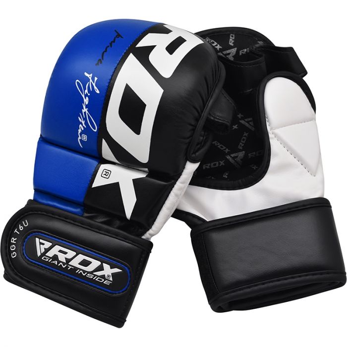 RDX T6 Guantoni da Sparring MMA - Blu
