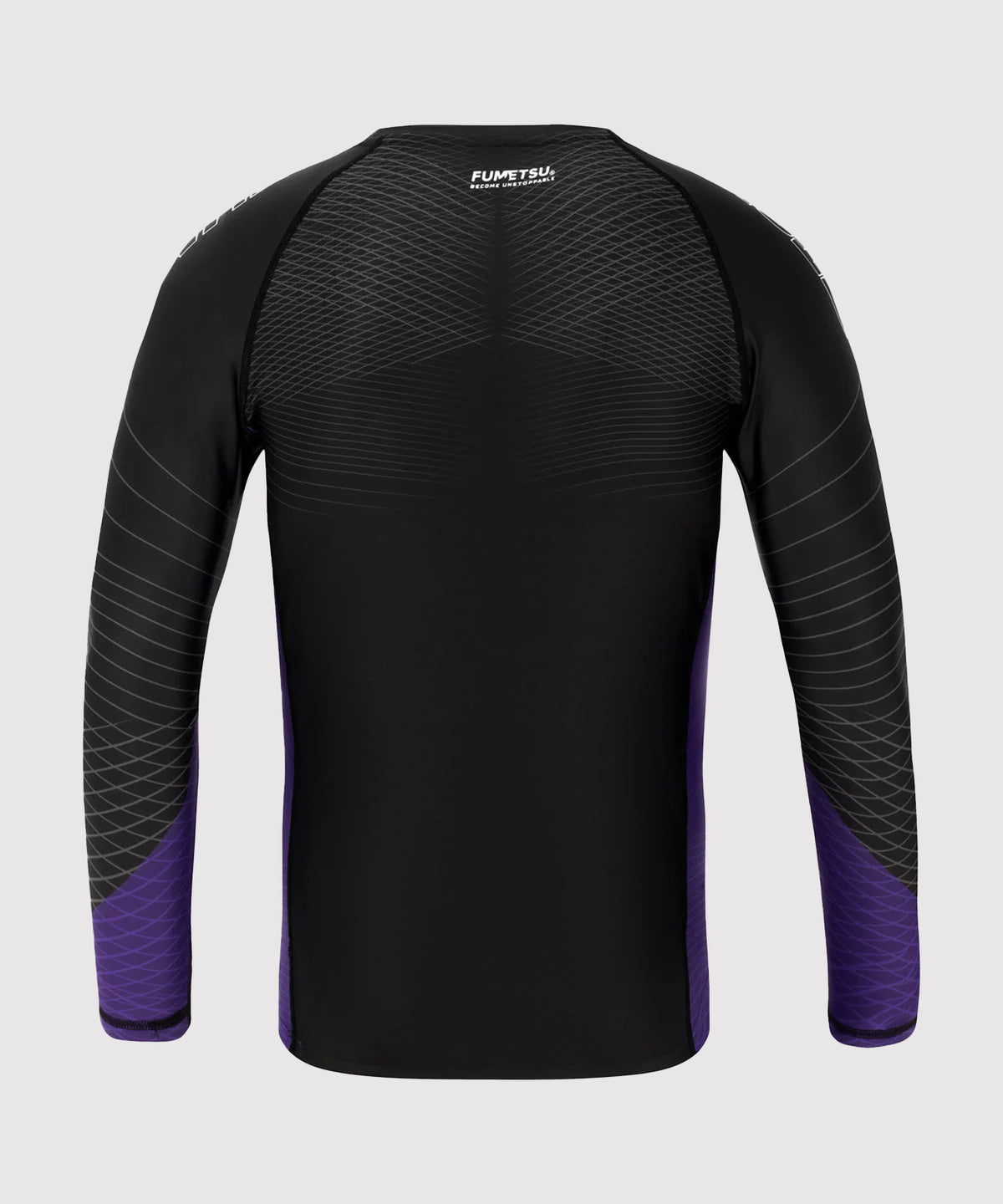 Fumetsu Competitor Mk2 Langarm-Rashguard - Schwarz/Violett