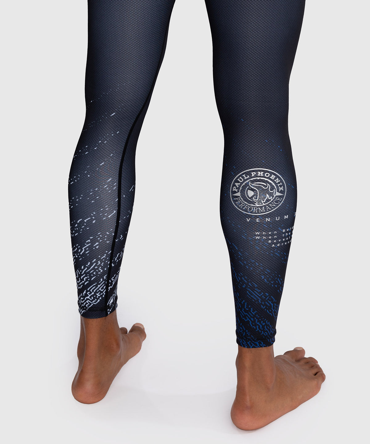 Venum x TEKKEN 8 - Paul Phoenix Pantaloni a compressione - Nero/Blu