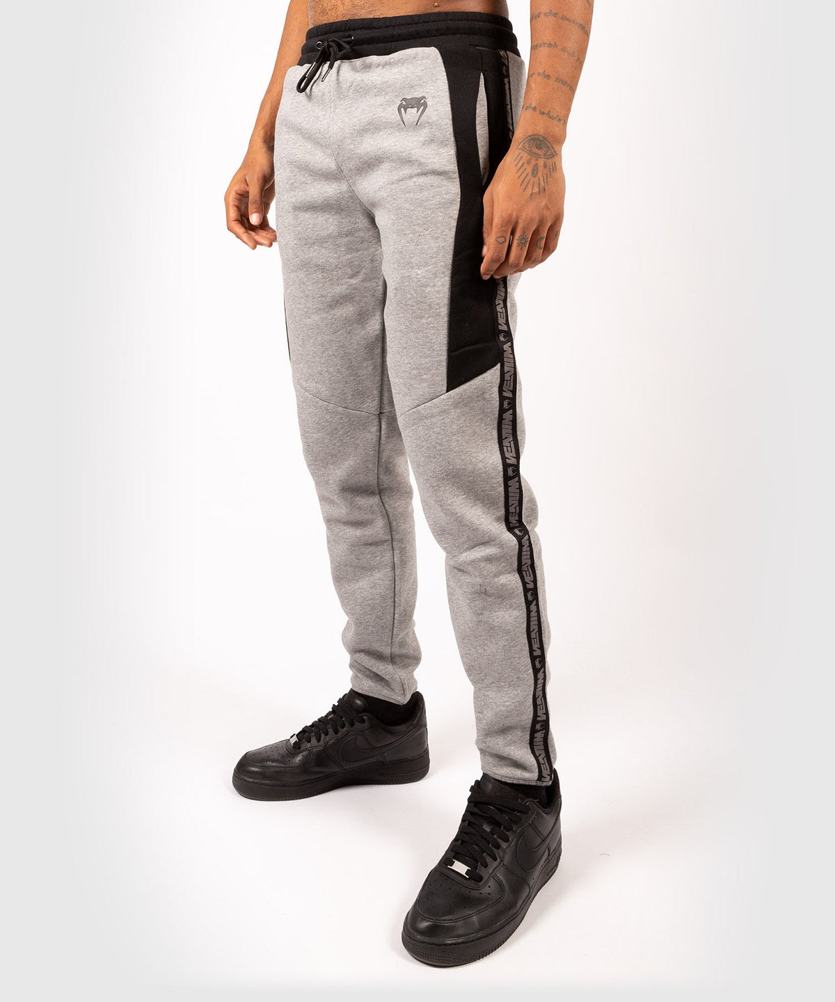 Pantalon de Jogging Venum Connect - Noir/Gris Chiné