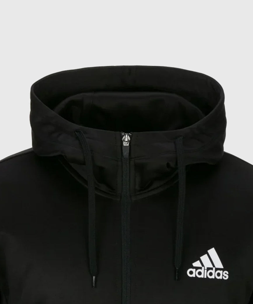 Adidas Boxwear Tech Zipped Hoodie - Black/White