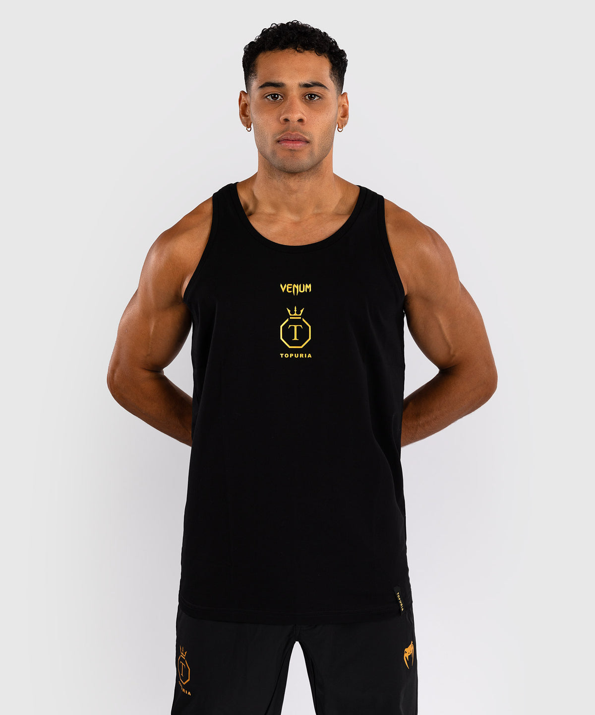 Venum x Topuria Unmatched Edition Tank Top - Black/Gold