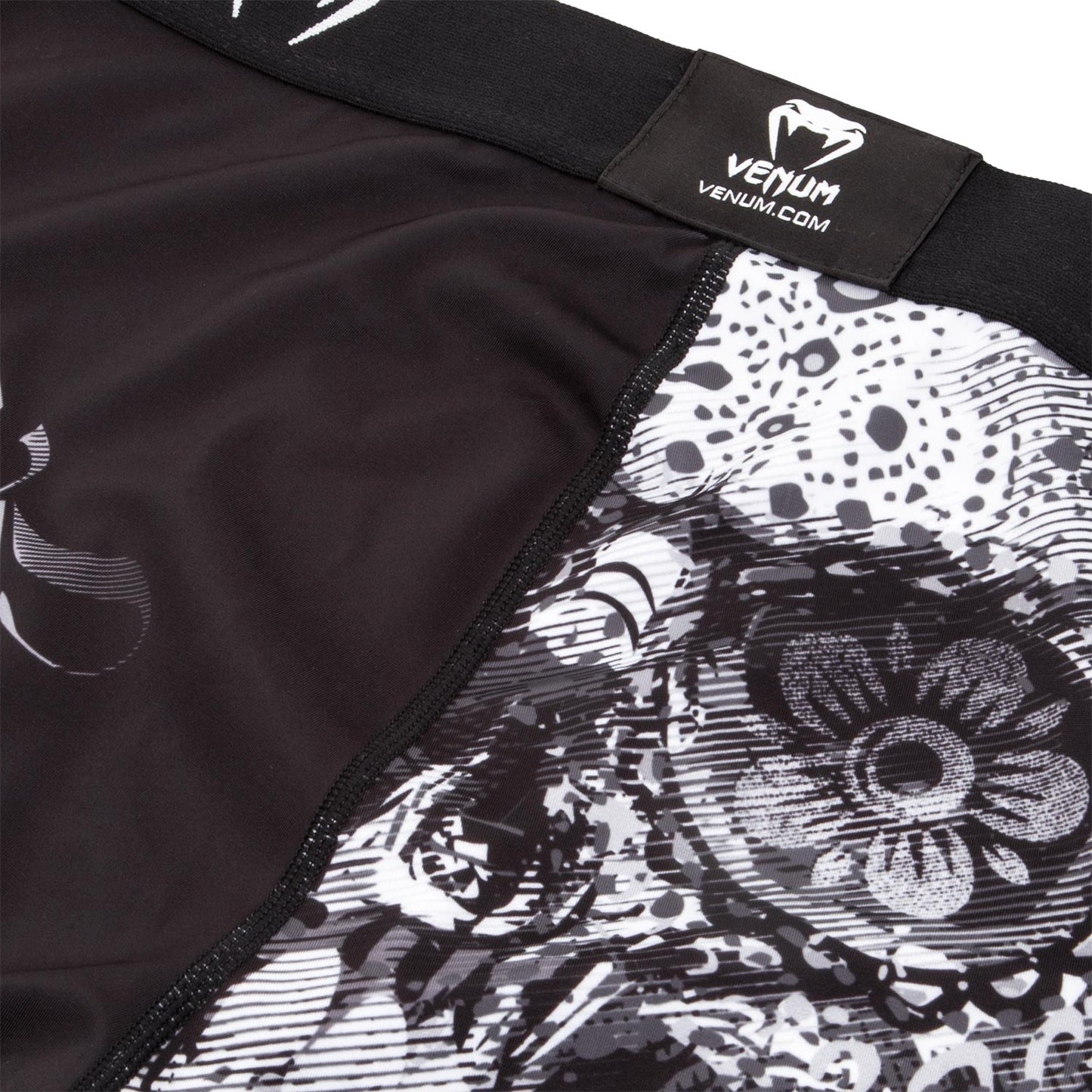 Pantalon de Compression Venum Santa Muerte 3.0 - Noir/Blanc
