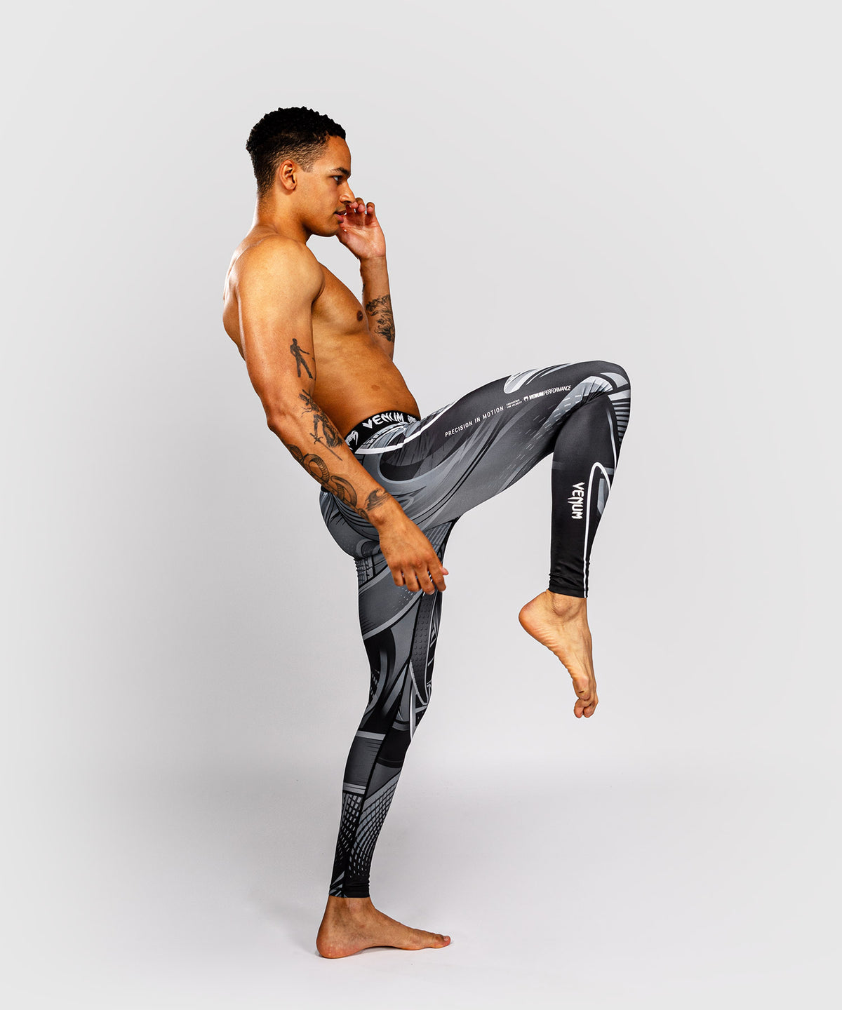 Venum Crimson Viper 2.0 Leggings a compressione - Nero/Grigio