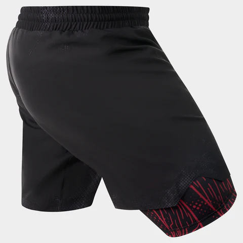 Short de MMA Fumetsu Dual Layer Berserker - Noir/Rouge