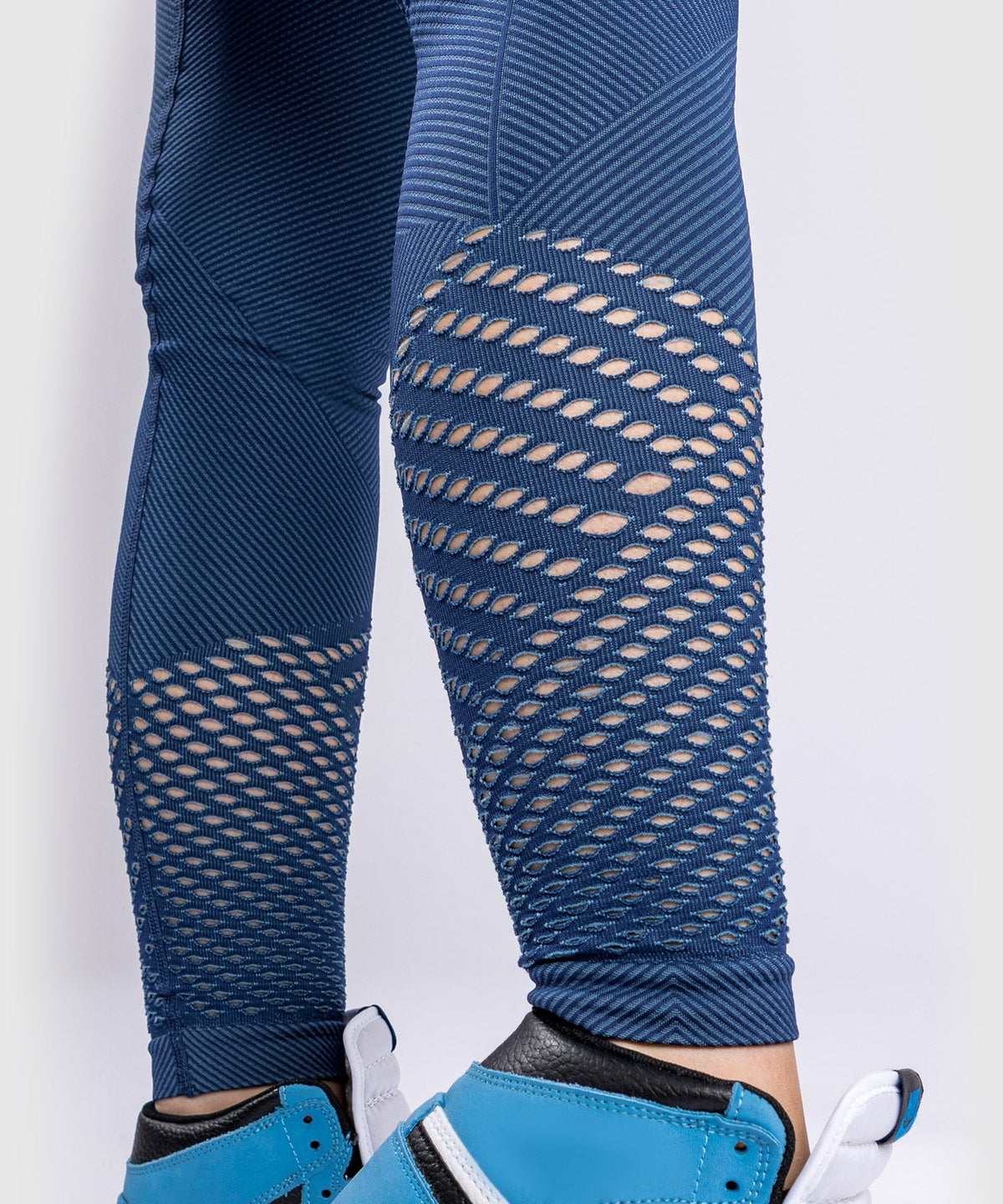 Venum Sparring Seamless Leggings - Duck Blue