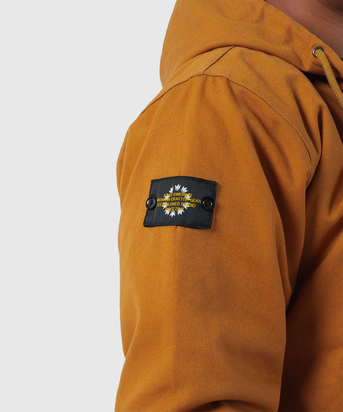 Kingz Canvas Jacket - Brown