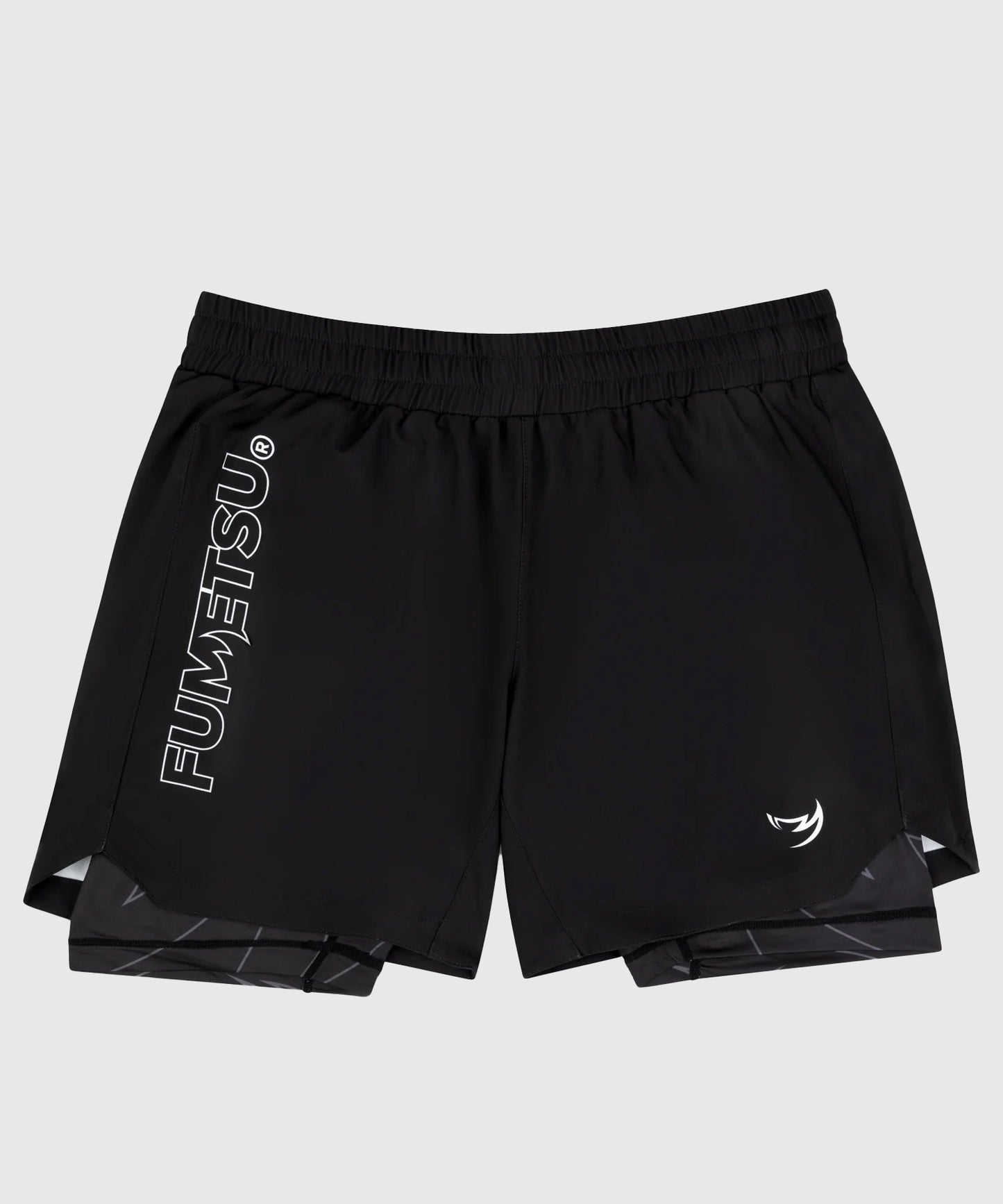 Fumetsu Dual Layer Icon Fightshorts - Nero
