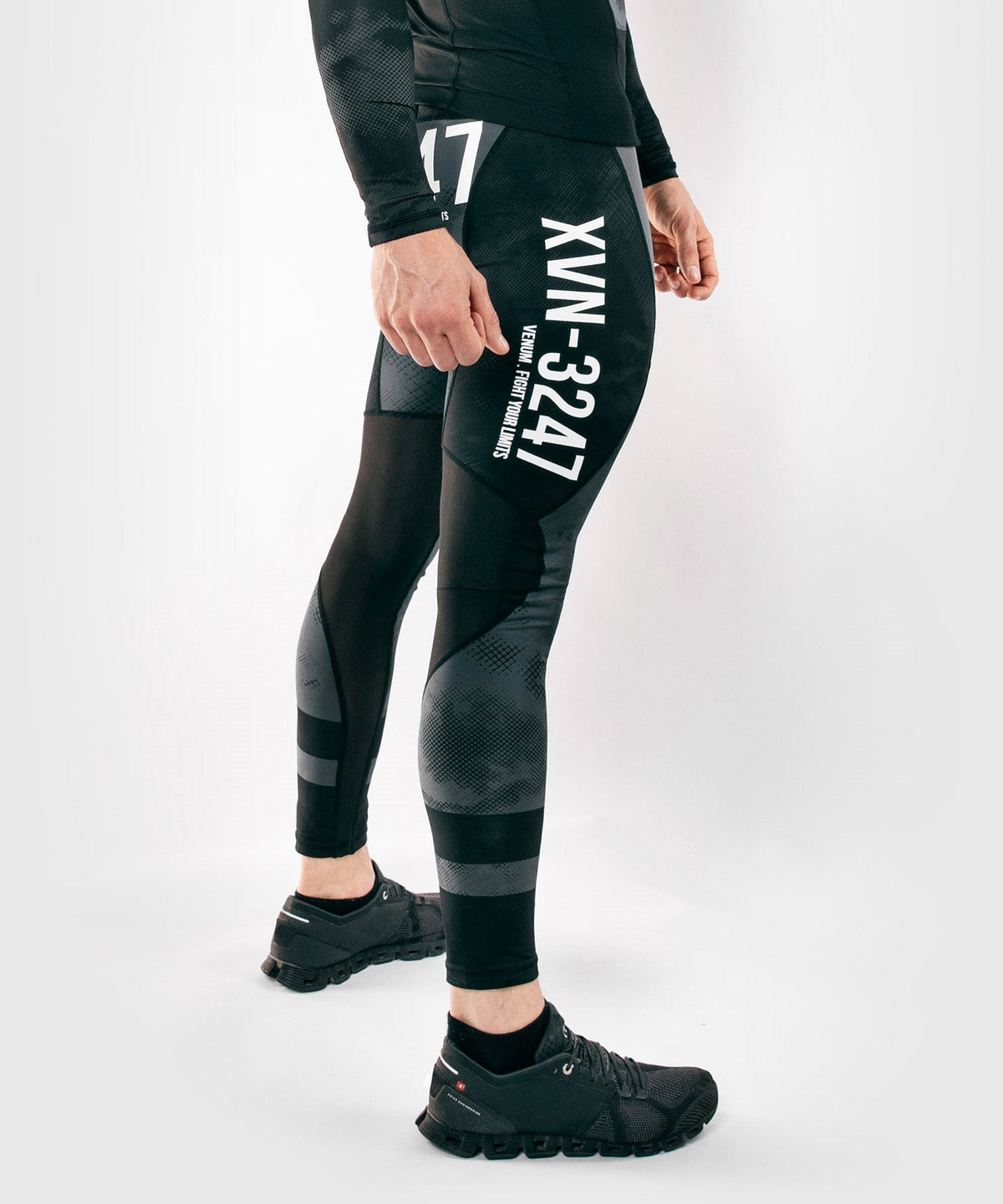 Pantalon de Compression Venum Sky247 - Noir/Gris