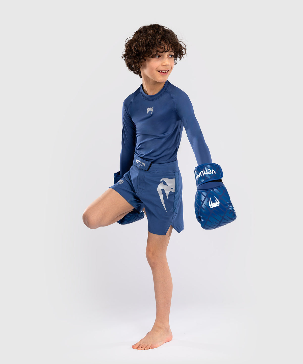 Venum Light Pantaloncini da combattimento per Bambini - blu reale