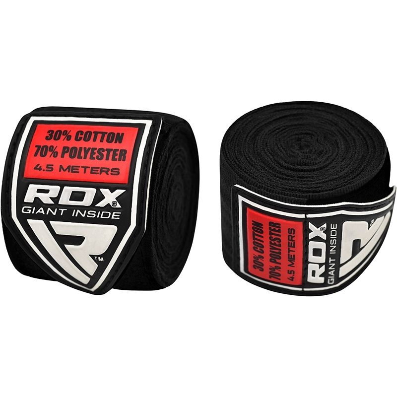 RDX Sports NB Boxing Hand Wraps – Black