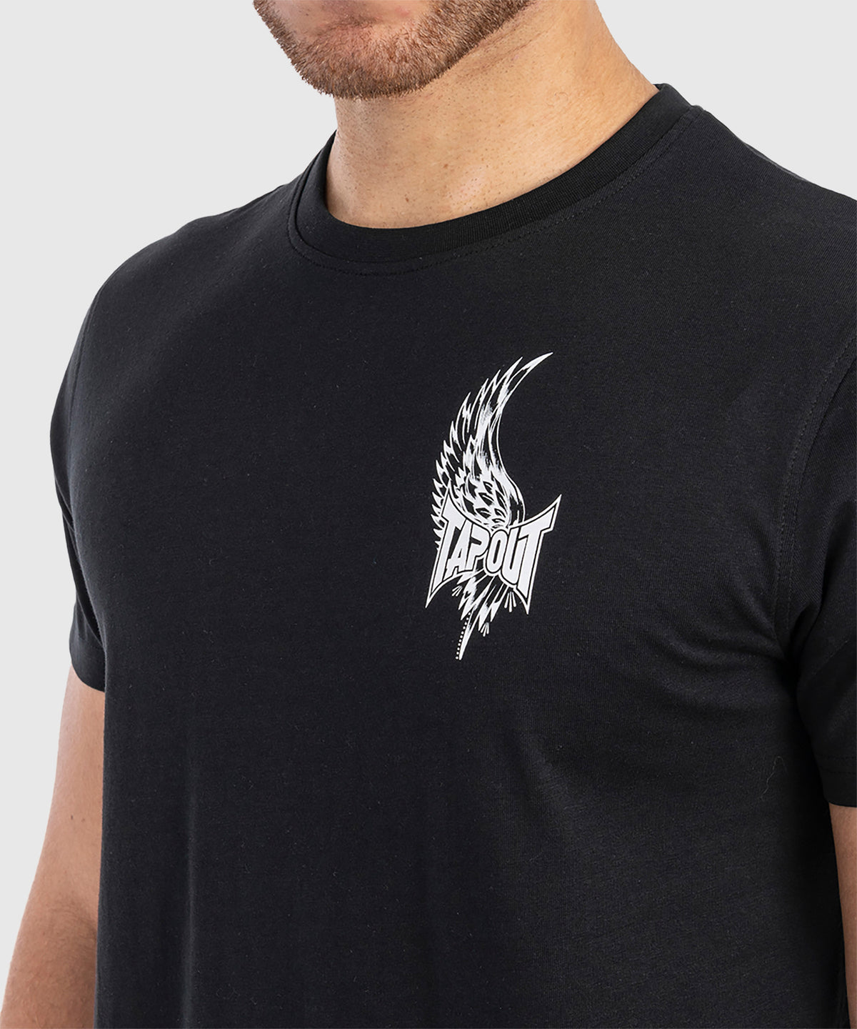 T-shirt Tapout Mask - Noir/Blanc