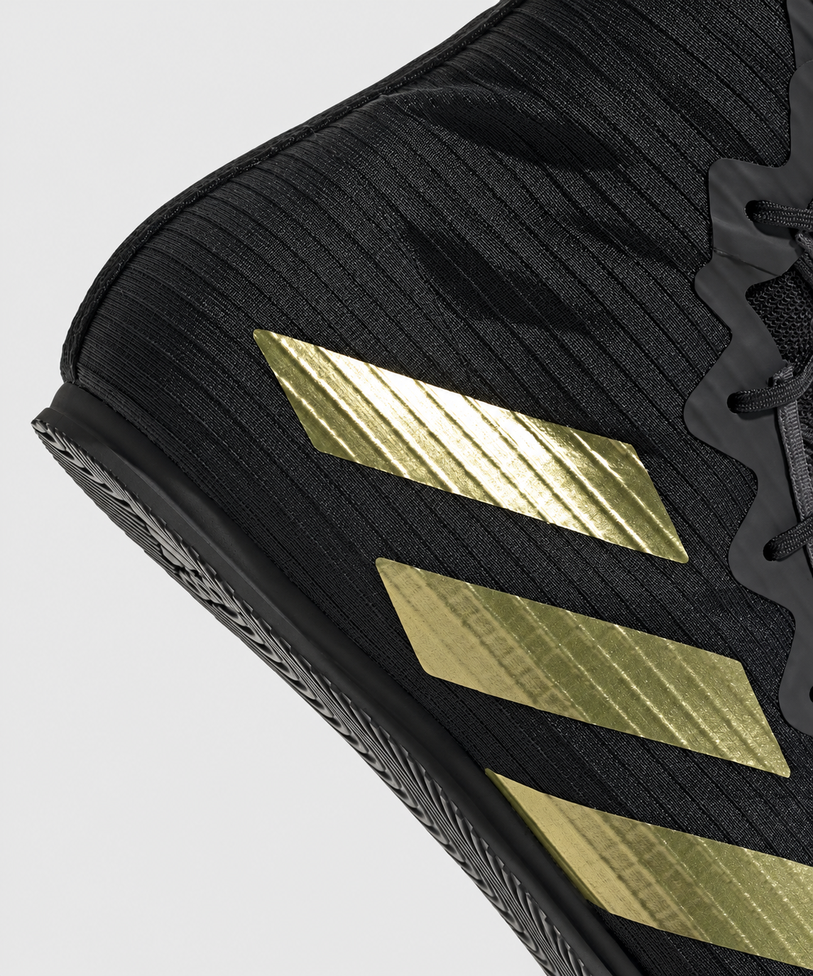 Chaussures de Boxe Adidas Box Hog 4 - Noir/Or