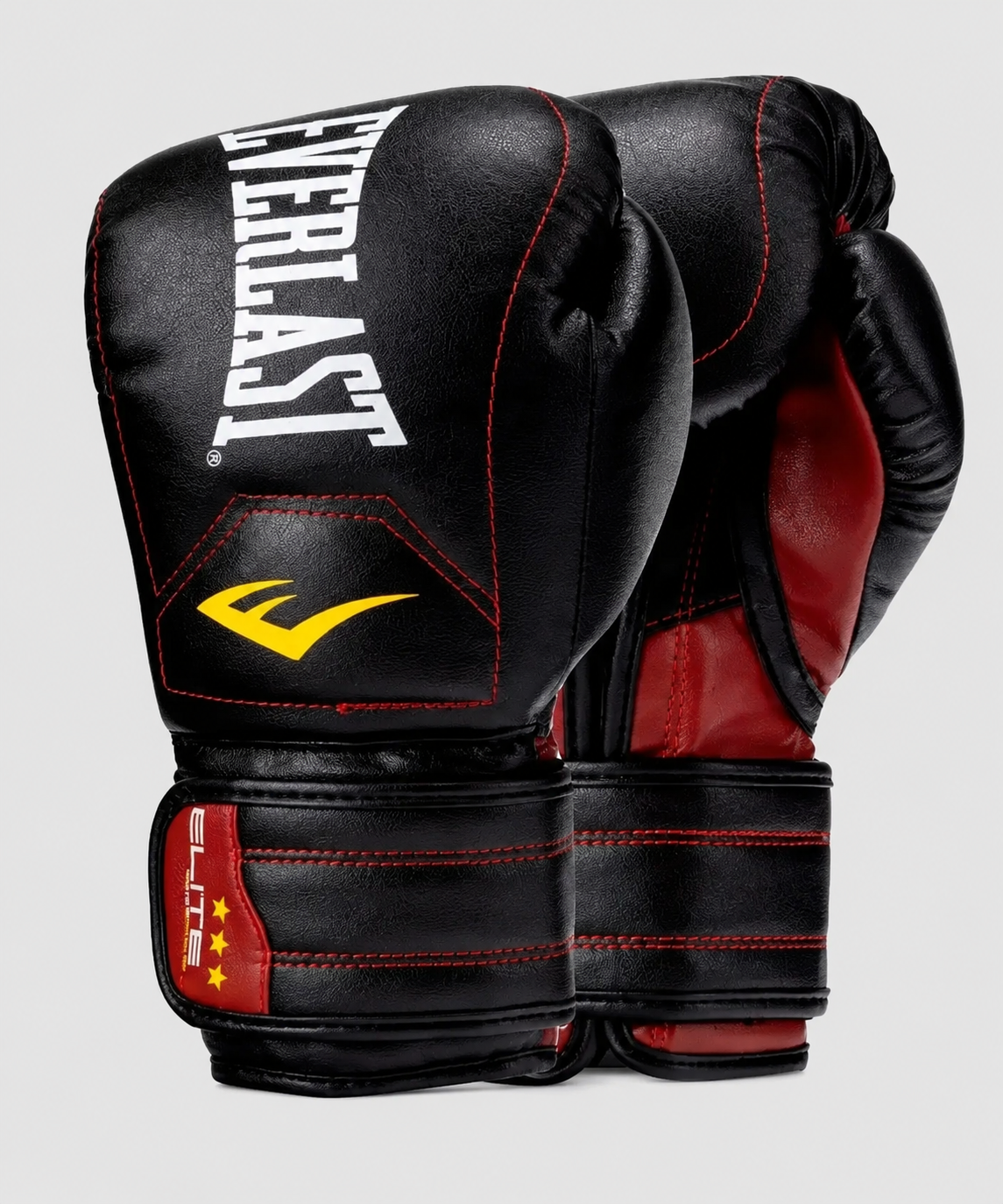 Everlast Elite Pro Muay Thai Boxhandschuhe - Schwarz