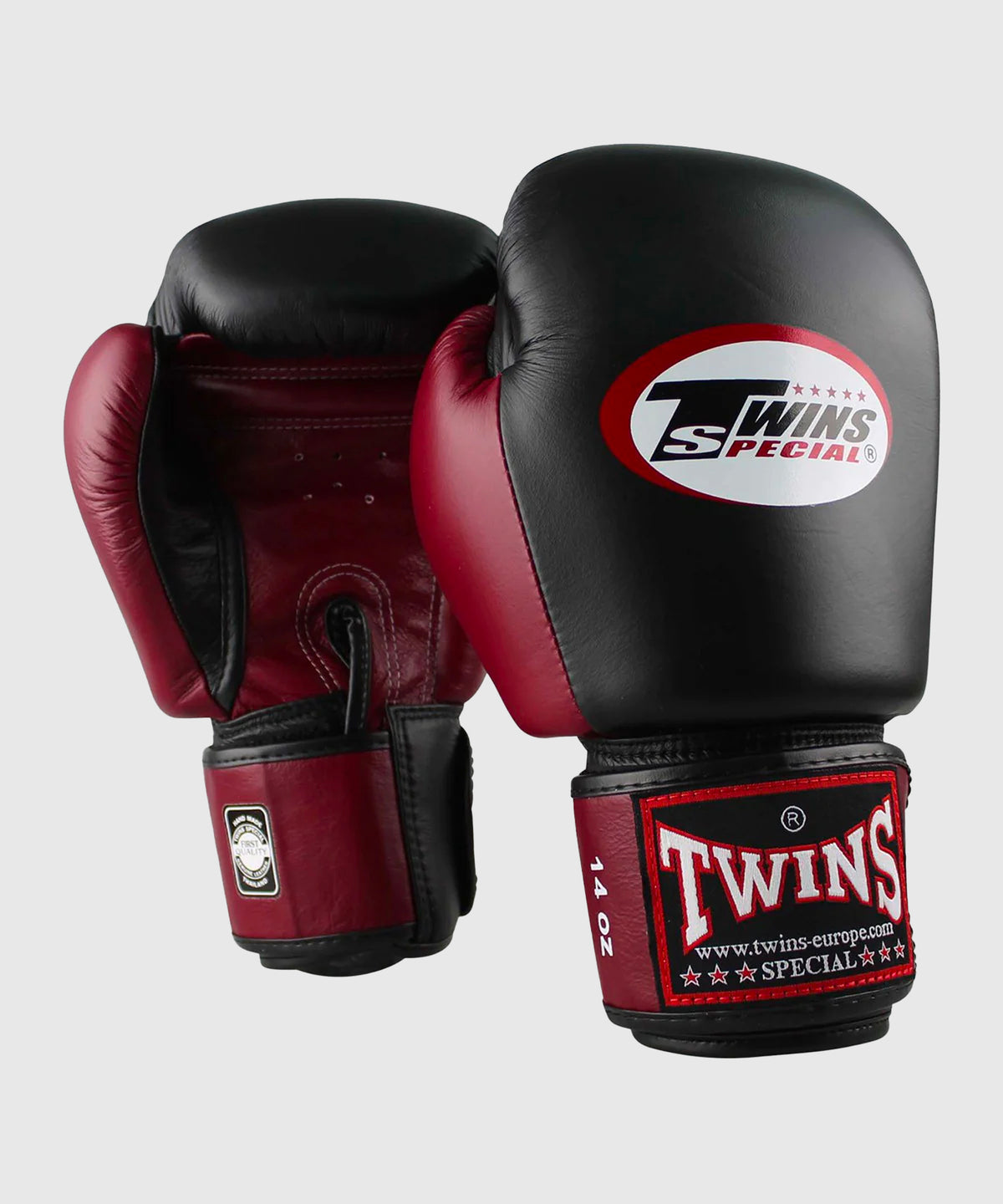 Twins Boxhandschuhe BGVL-3 - Schwarz/Bordeaux