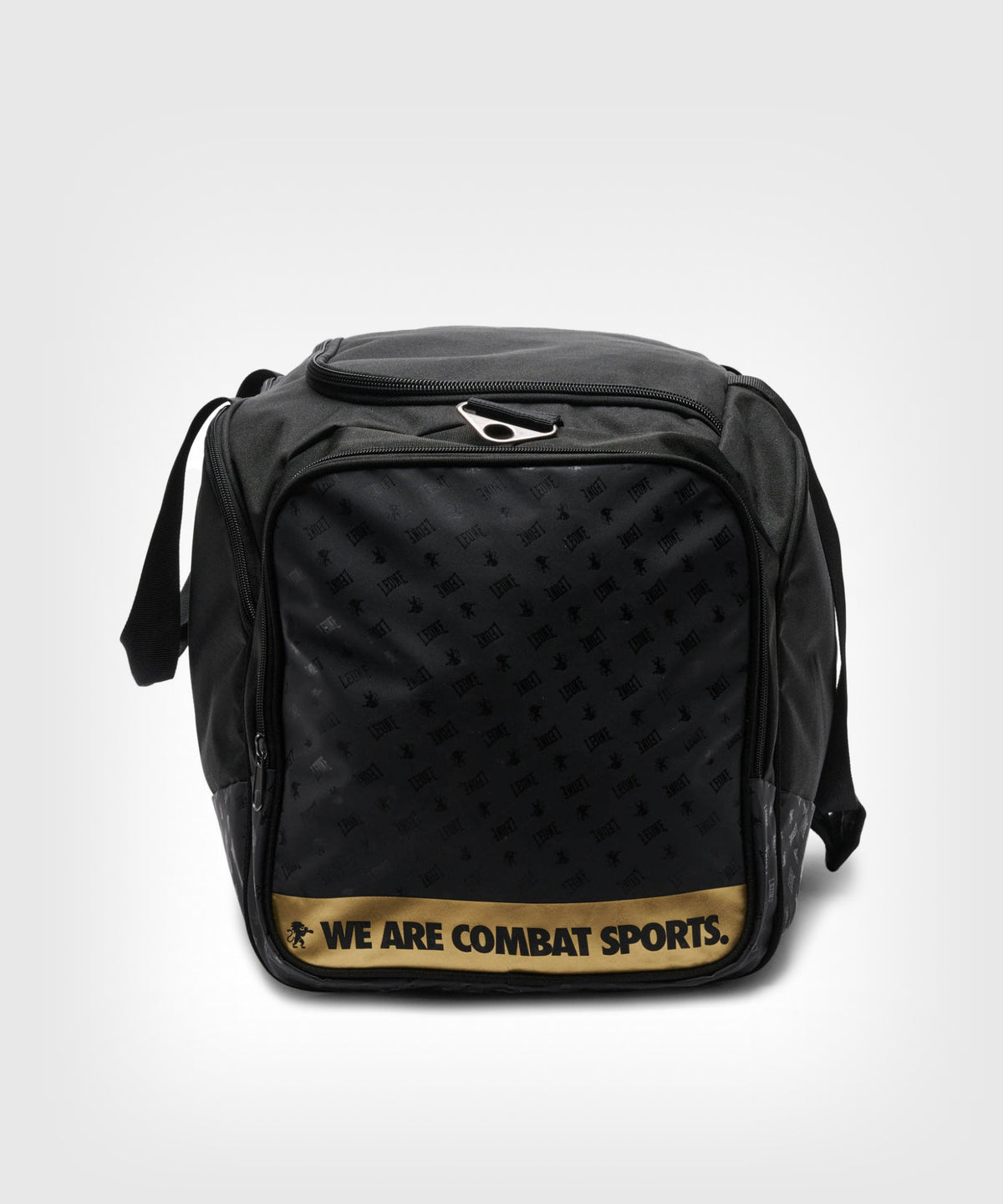 Leone DNA Bolsa de Deporte – Negro/Dorado