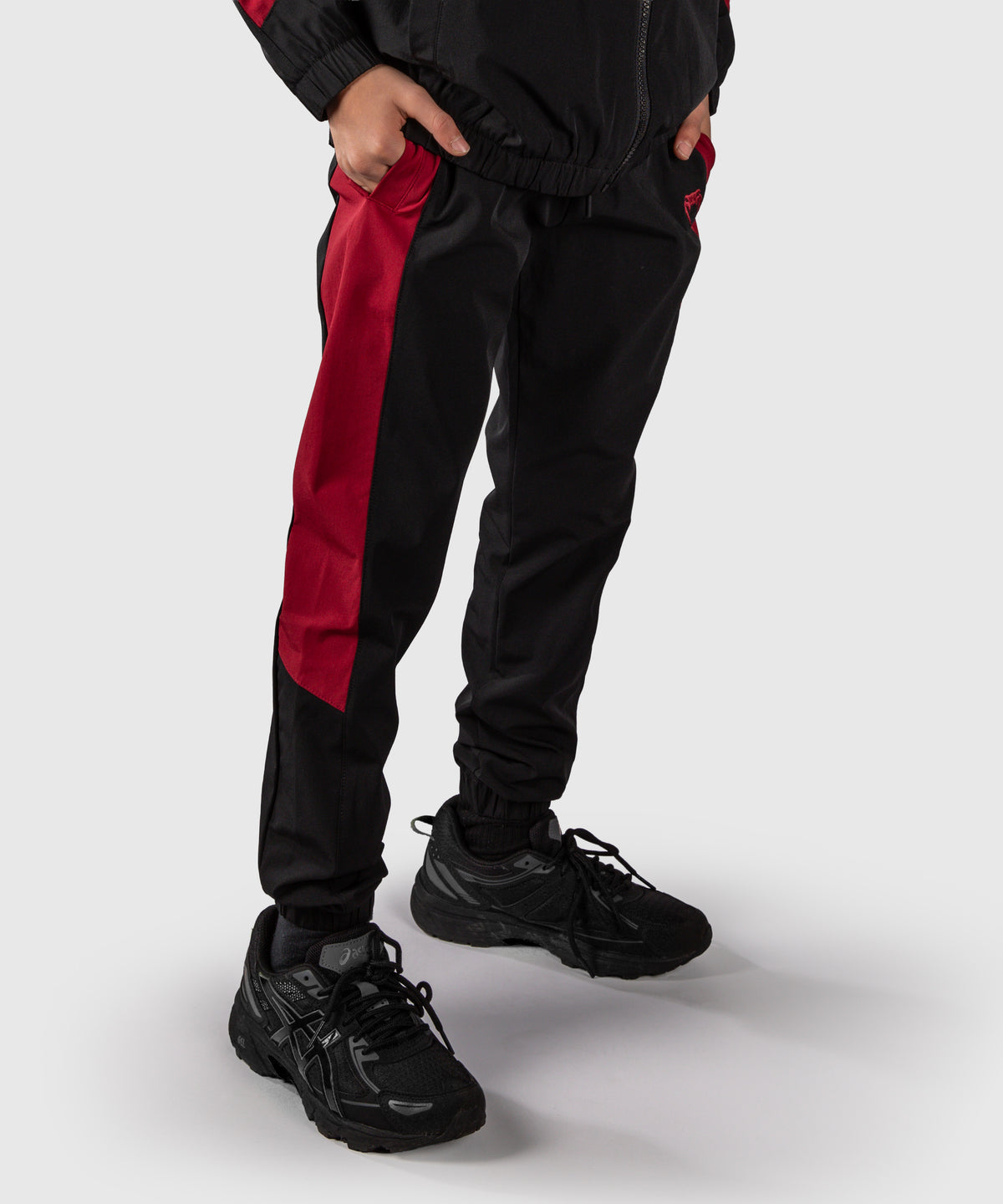 Venum Vectra Pantaloni da Jogging per Bambini - Nero/Rosso