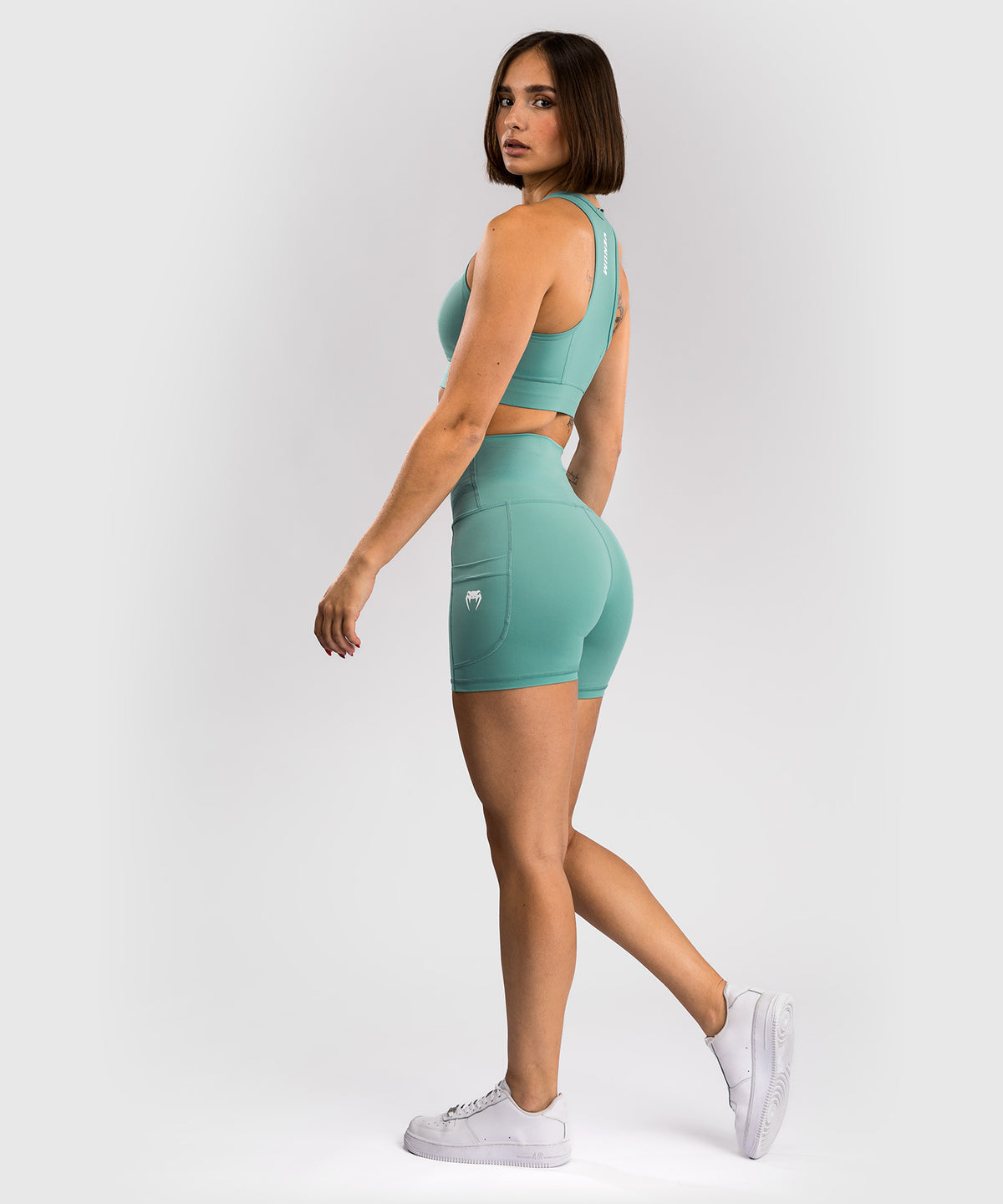 Short de compression Venum Essential pour Femmes - Vert d'Eau