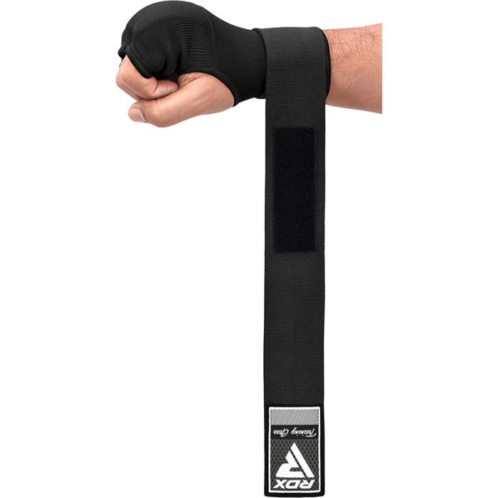 RDX Inner Gloves with Wrist Strap - Black