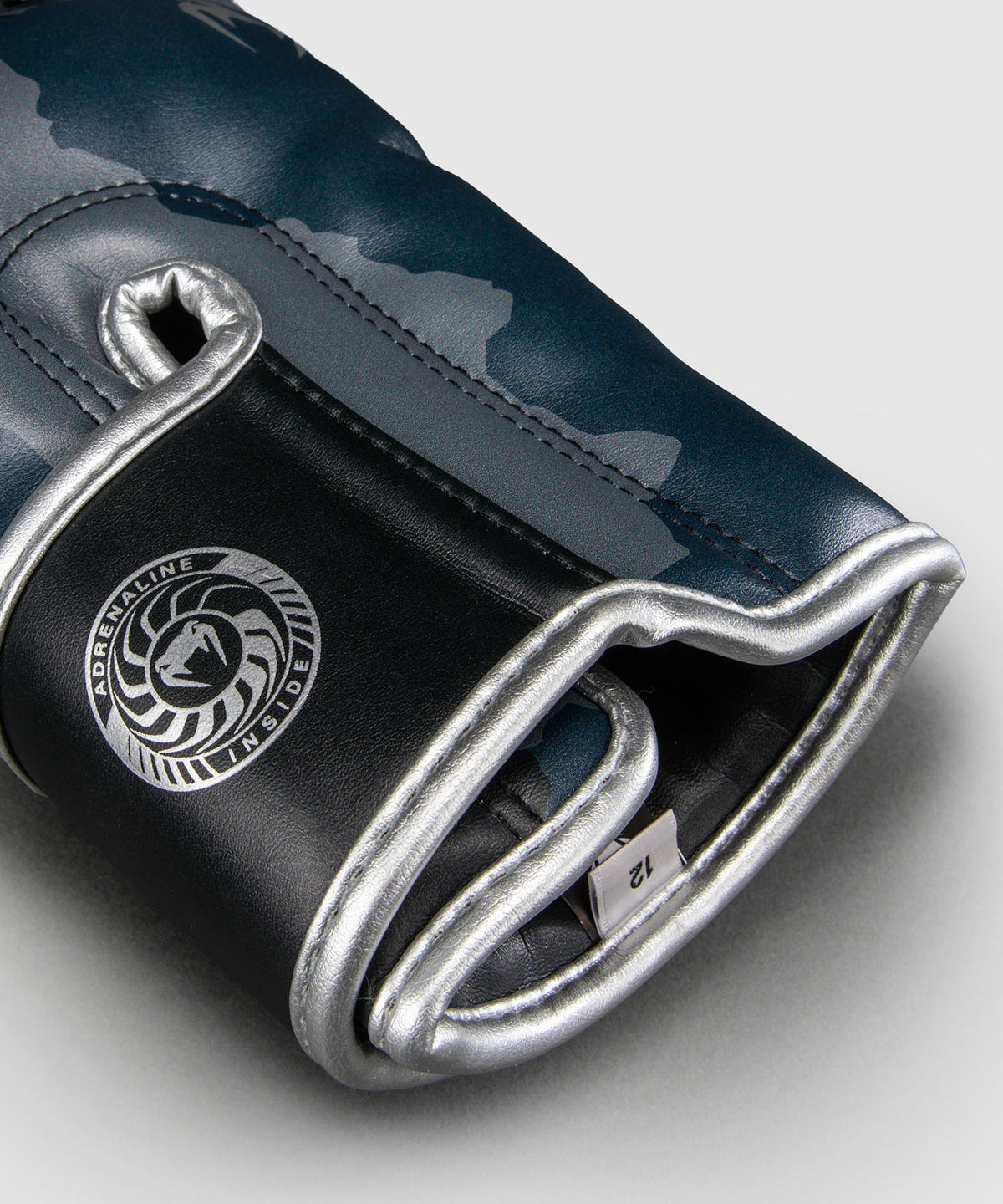 Venum Elite Camo Boxing Gloves - Dark Navy/Blue