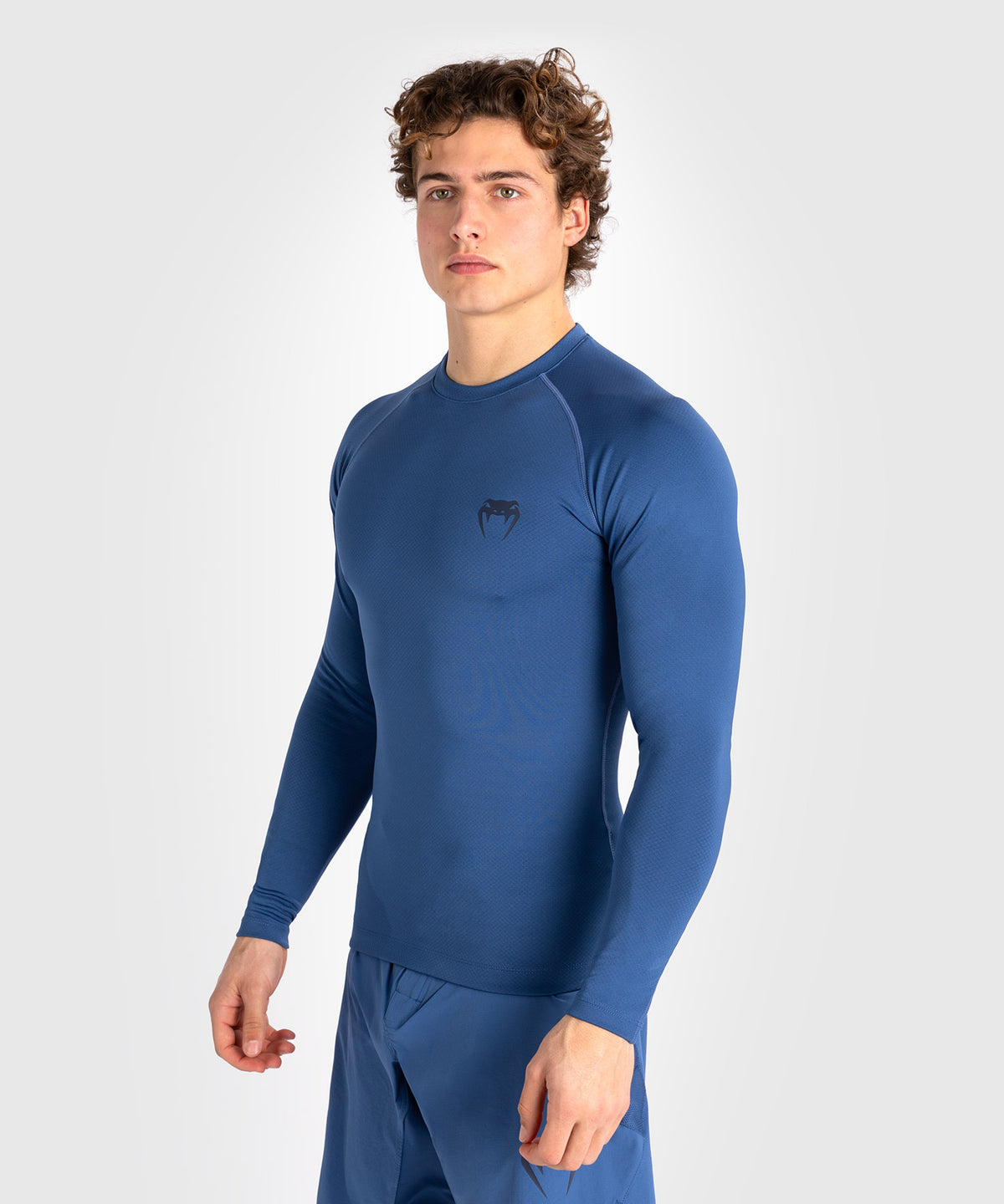 Venum Contender Rashguard a maniche lunghe - Blu