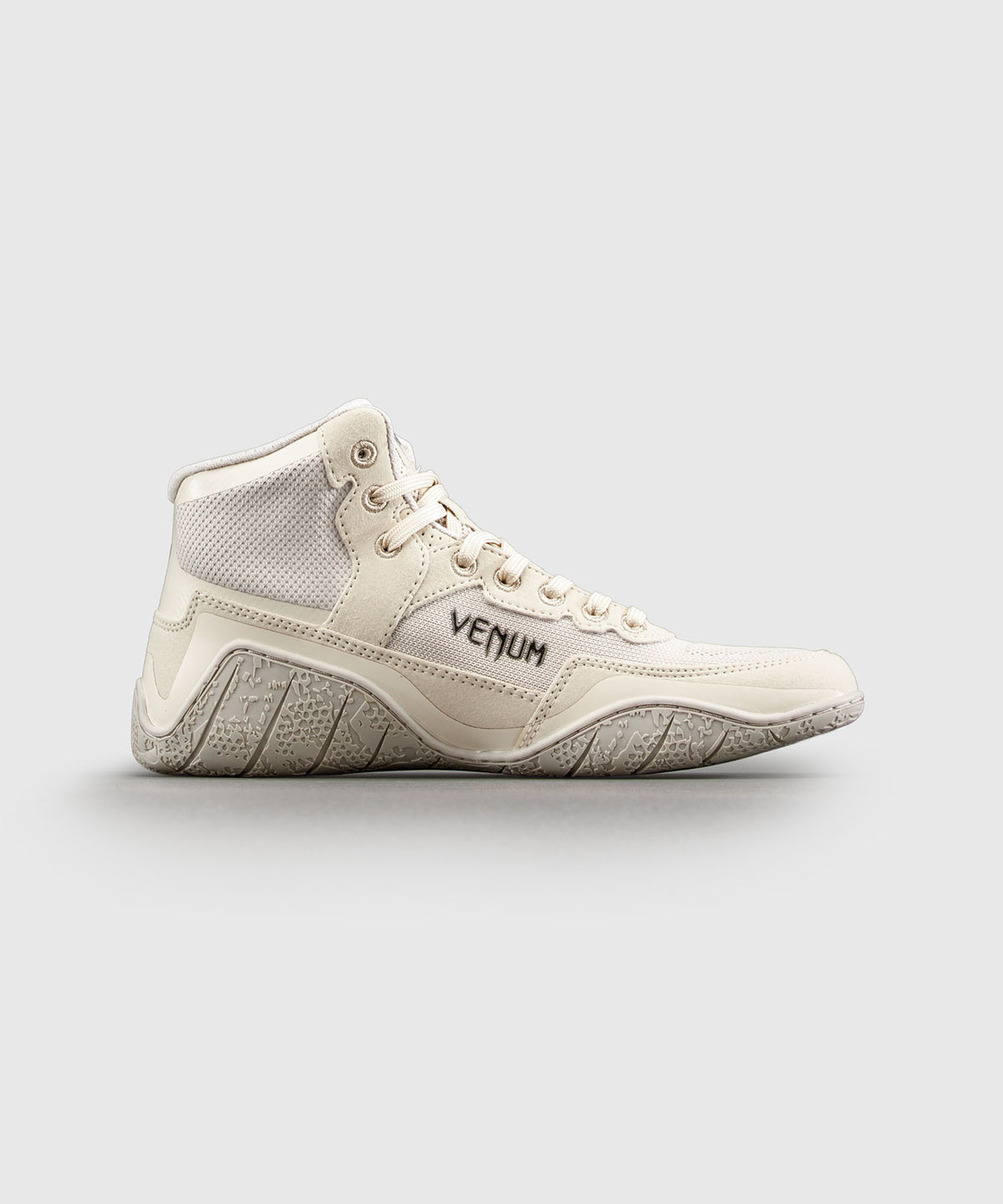 Venum Elite Wrestling Shoes - Beige