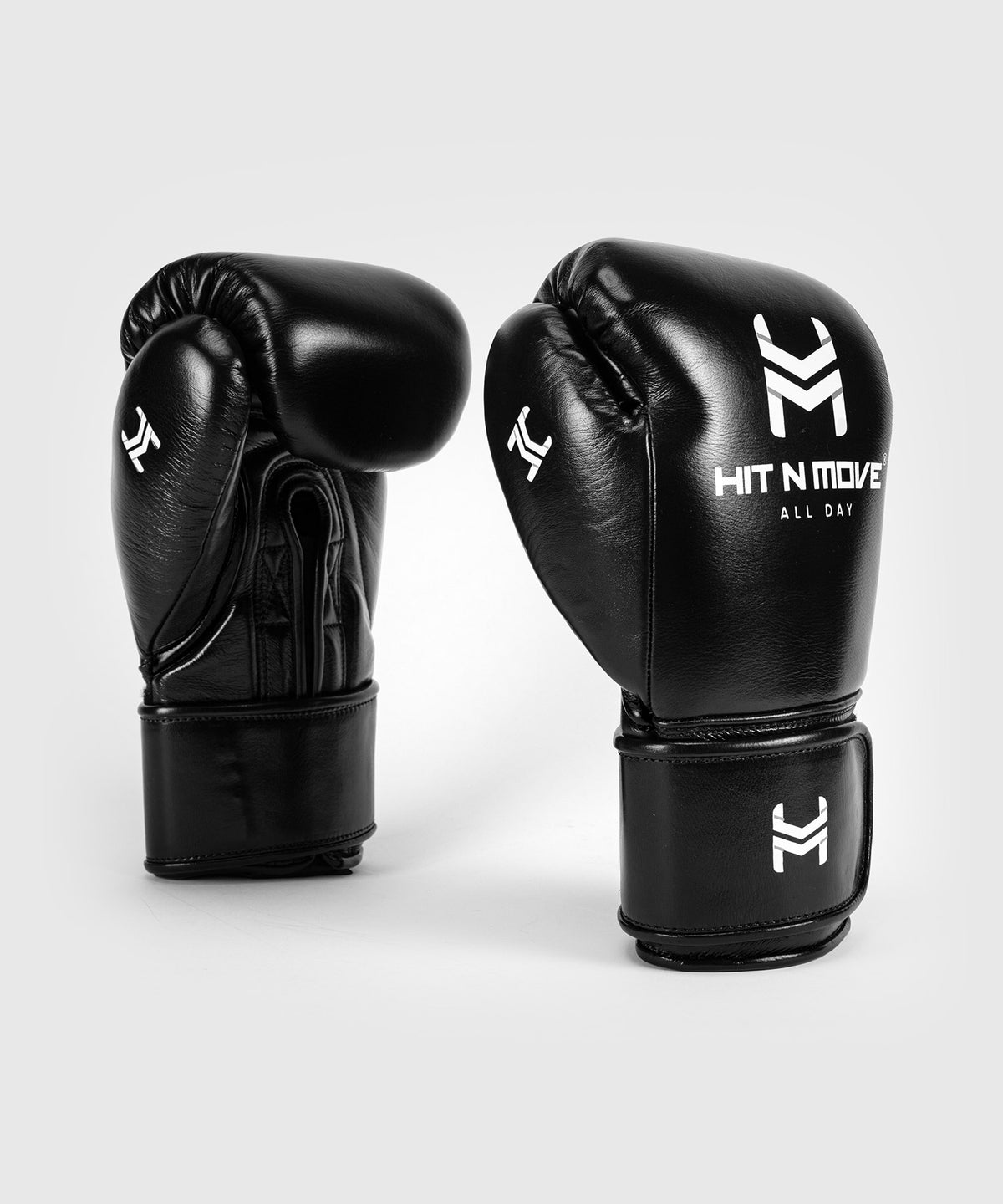 Hit N Move All Day® Pro Guantoni da Boxe - Nero