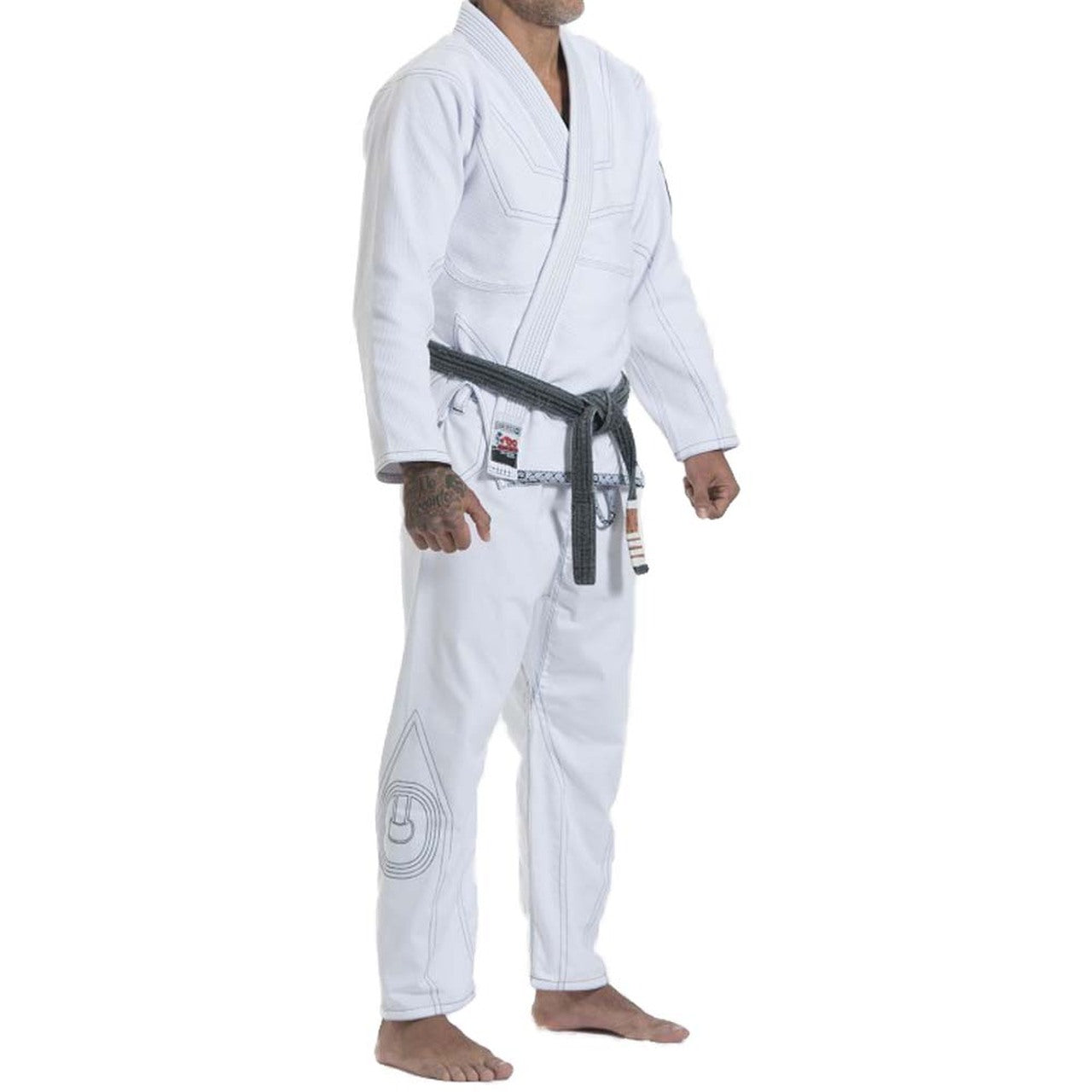 Kimono de JJB Grips Cali 99 - Blanc