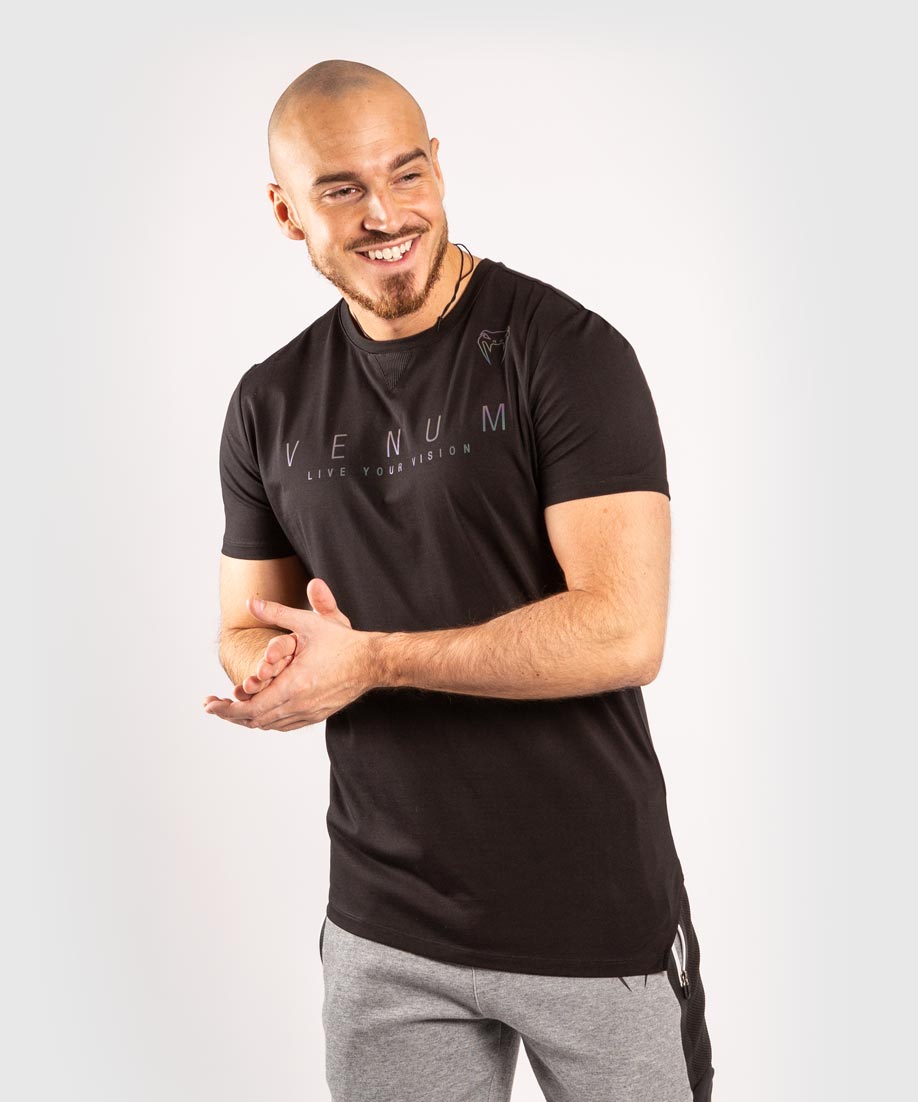 T-Shirt Venum LiveYourVision - Noir/Irisé