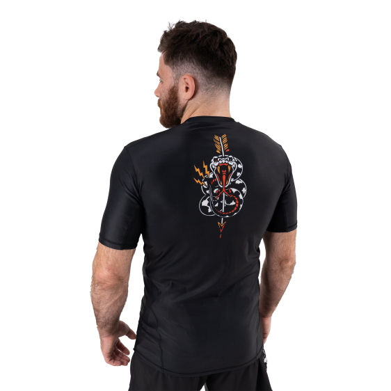 Scramble Or Dead Rashguard - Schwarz