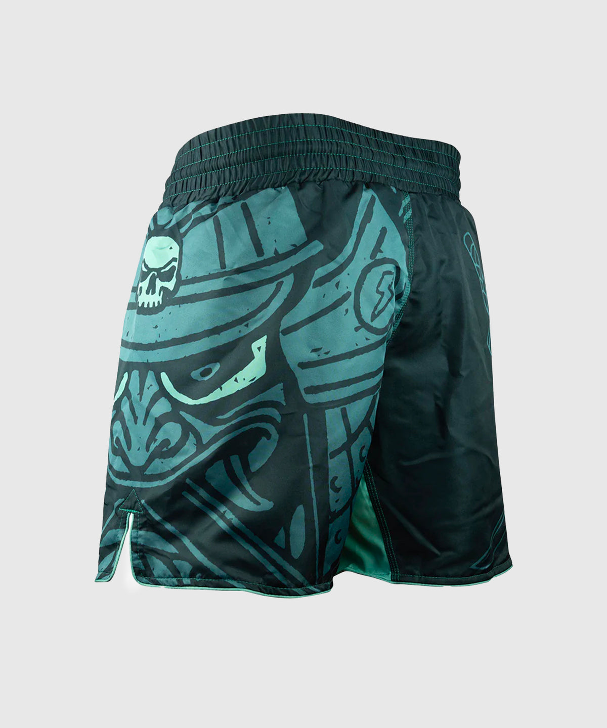 Pride Or Die Samurai Fight Shorts - Black