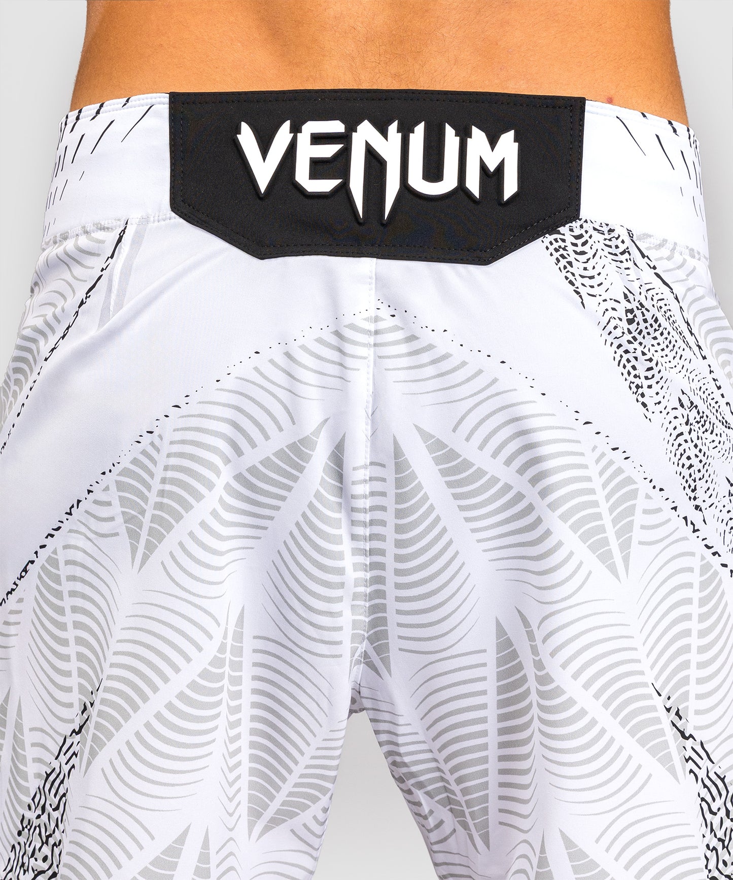 Men's UFC Zenith by Venum White Authentic Fight Night Short Fit Fight Short
