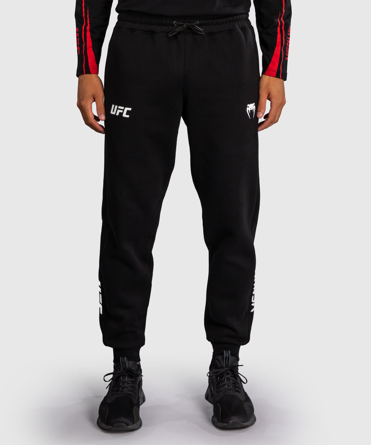 Venum UFC Unity by Venum Authentic Fight Week Pantaloni in Cotone da Uomo - Nero