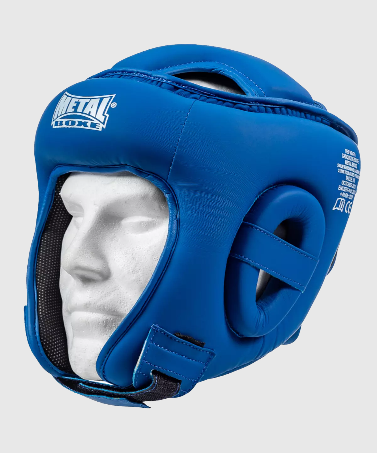 Metal Boxe Casco da Boxe Compétition - Blu