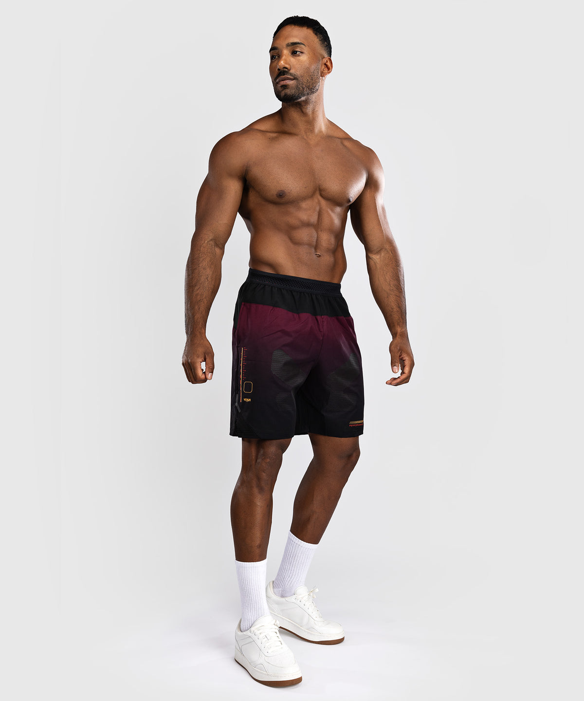 Short d'entraînement Venum Tactical XT- Noir/Bordeaux/Or