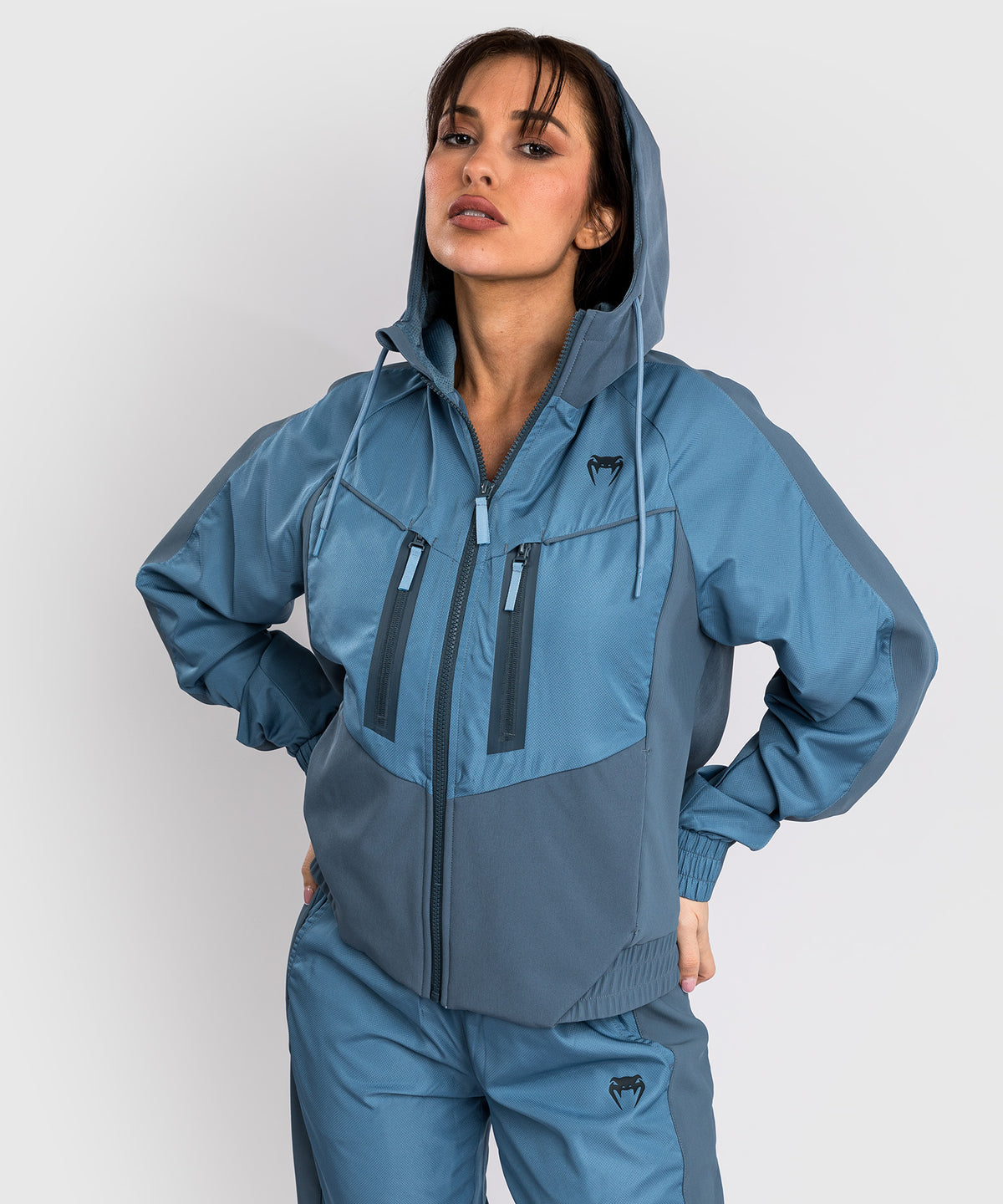 Venum Laser 3.0 Damen-Trainingsjacke - Pazifikblau