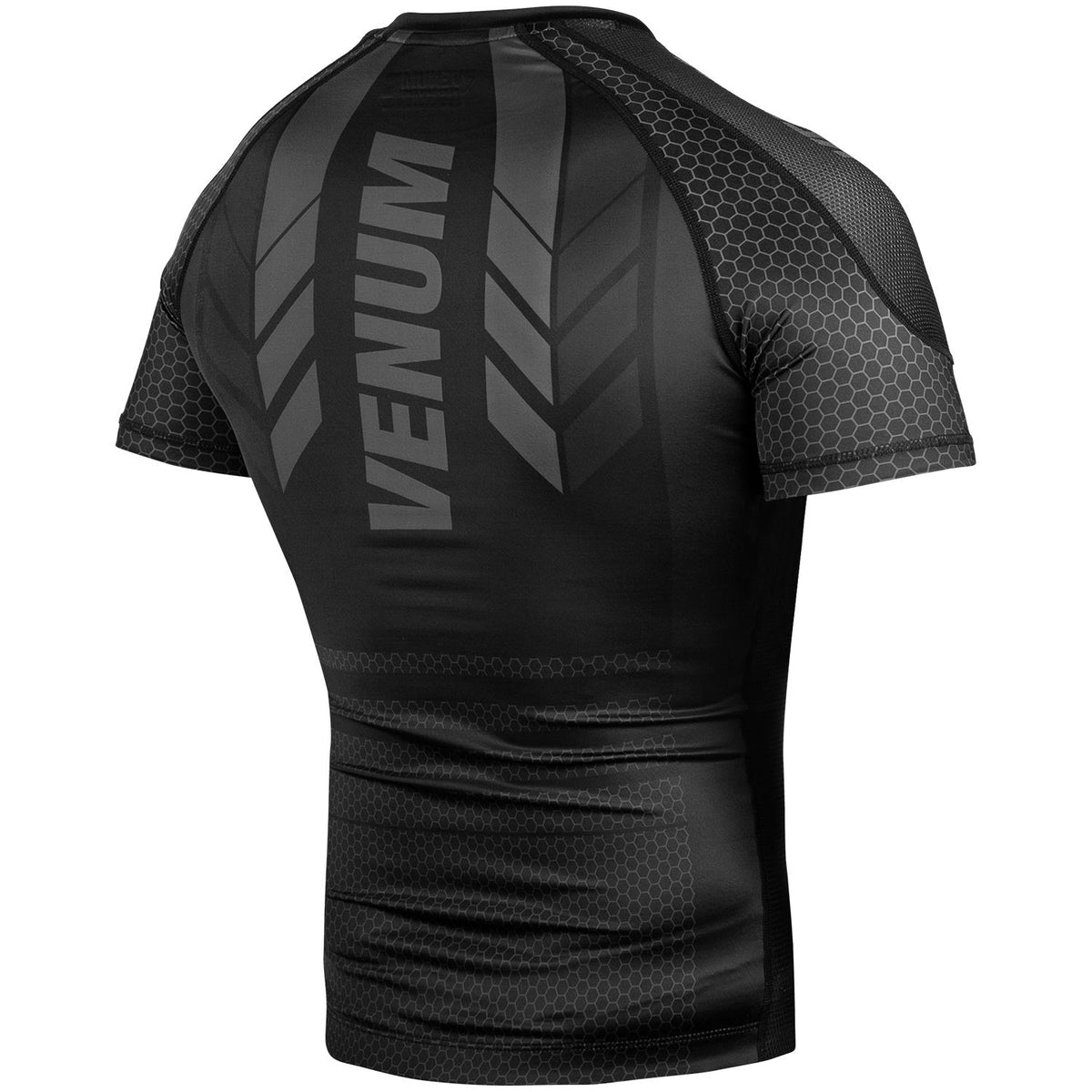 Venum Technical 2.0 Rashguard - Kurzarm - Schwarz/Schwarz