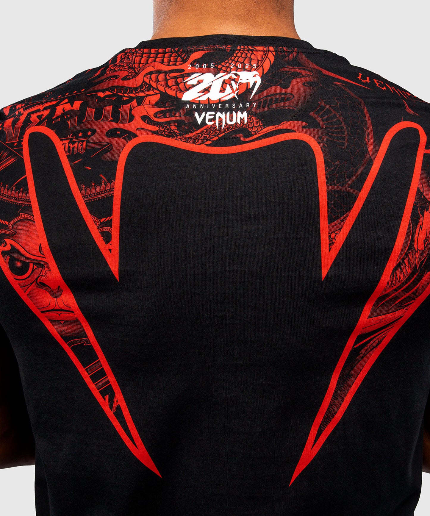 Venum 20th Anniversary T-Shirt - Schwarz/Rot