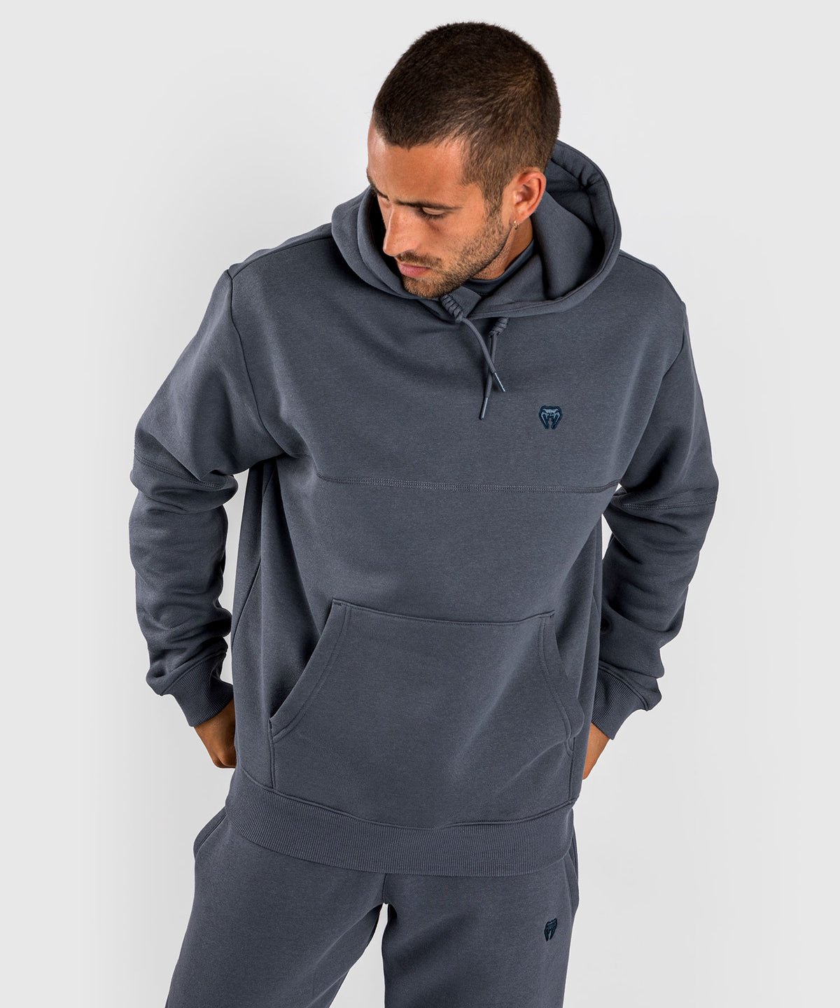 Sweatshirt à Capuche Venum Silent Power - Bleu Marine