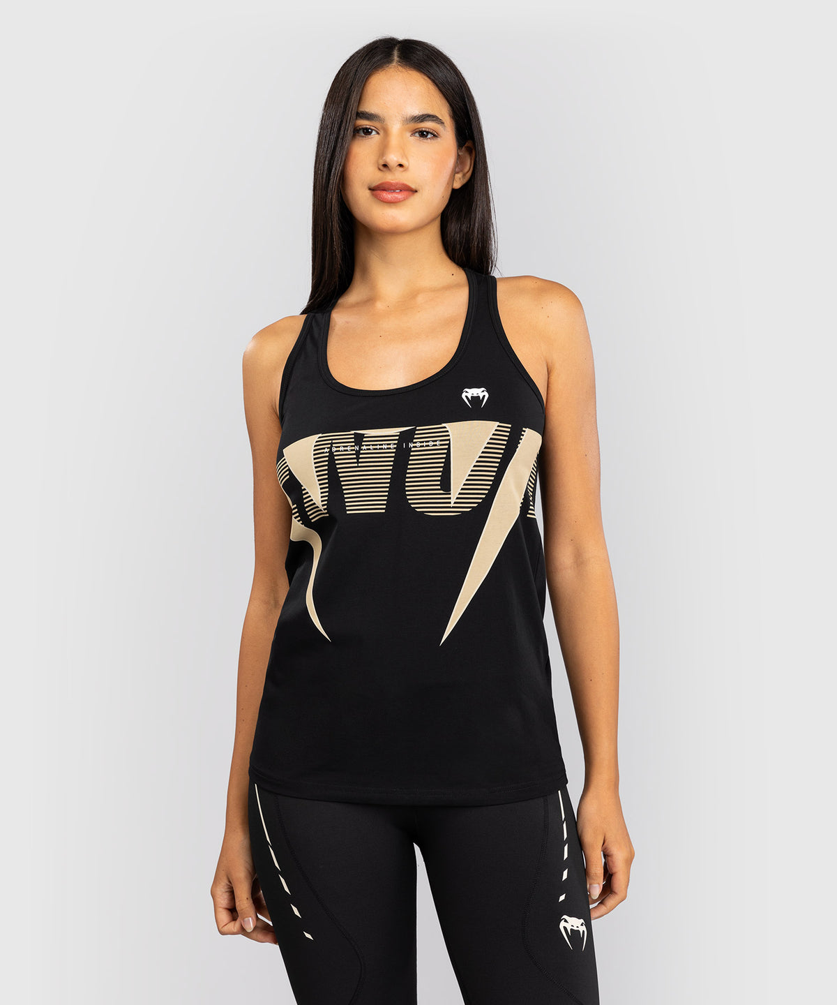 Venum Adrenaline Women's Tank Top - Black/ Ivory