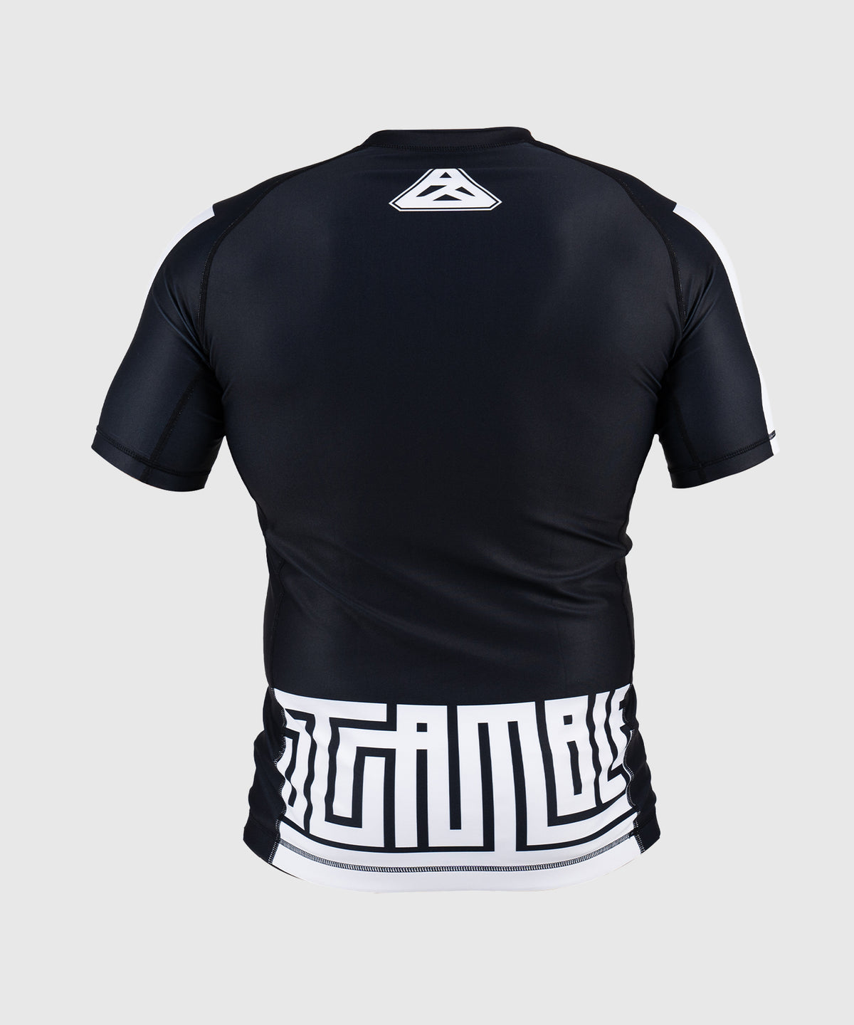Rashguard À Manches Courtes Scramble Ranked - Noir/Blanc