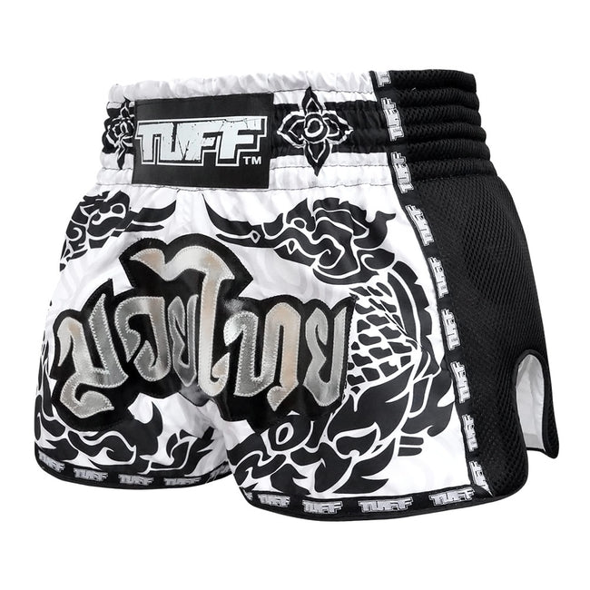 Tuff Retro Style The Great Hongsa Muay Thai Shorts - Weiß